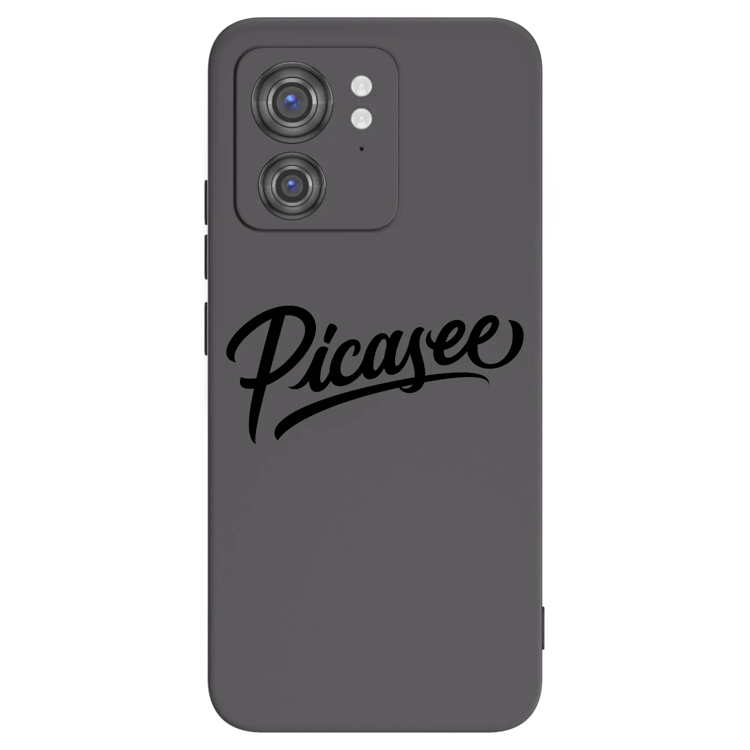 Picasee silikonski črni ovitek za Motorola Edge 40 - Picasee - old logo - black