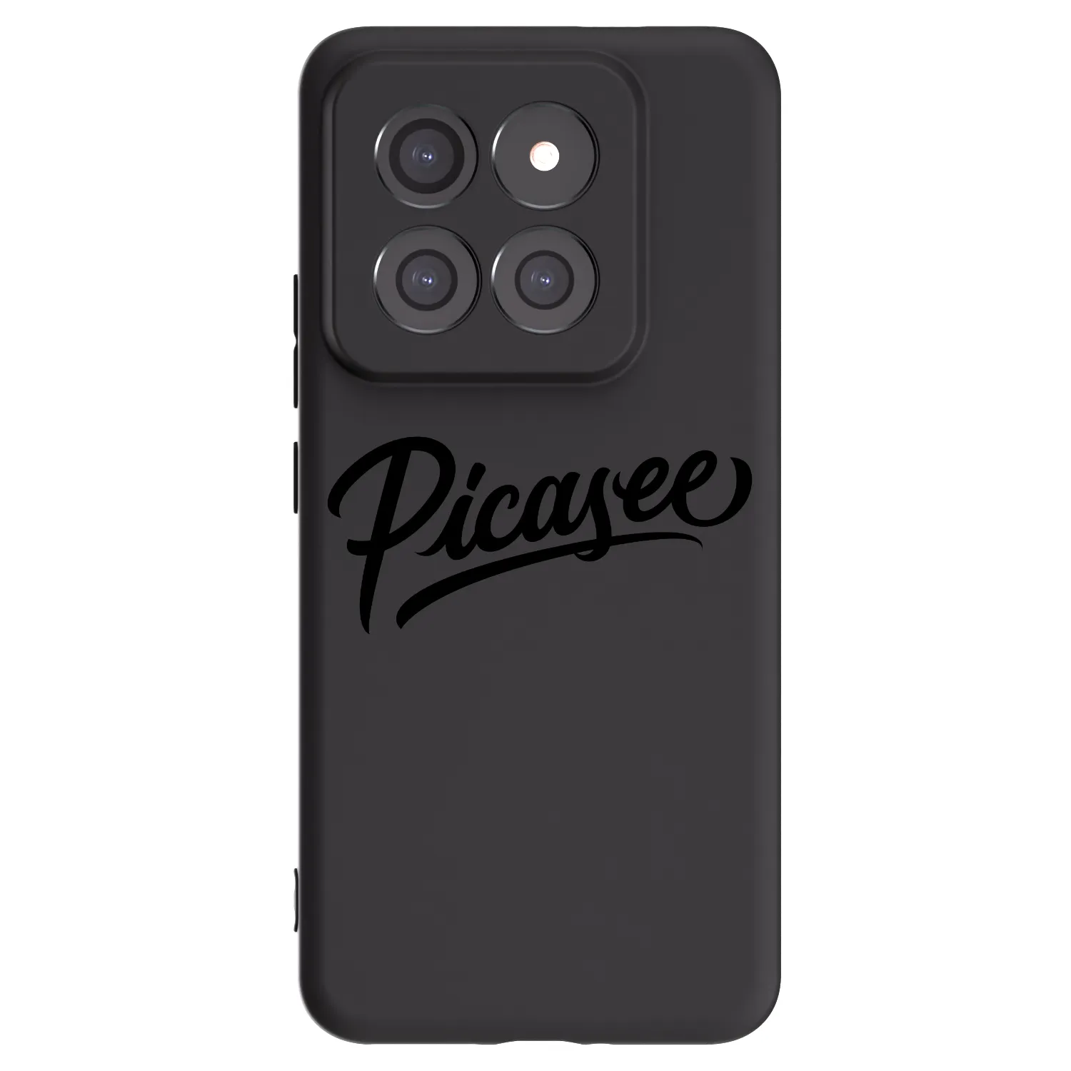 Picasee silikonski črni ovitek za Xiaomi 14 Pro - Picasee - old logo - black