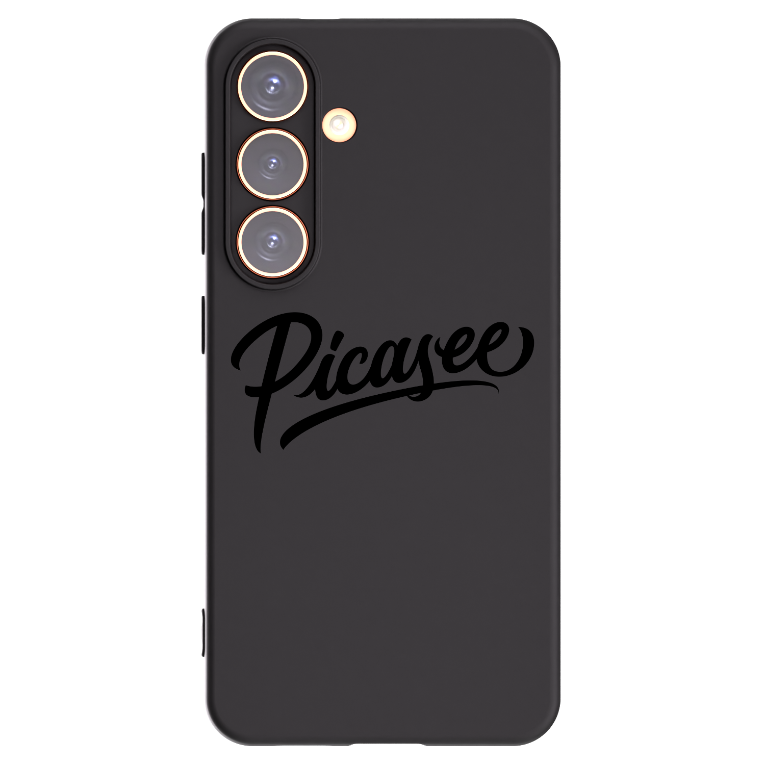 Picasee silikonski črni ovitek za Samsung Galaxy S24 S921B 5G - Picasee - old logo - black