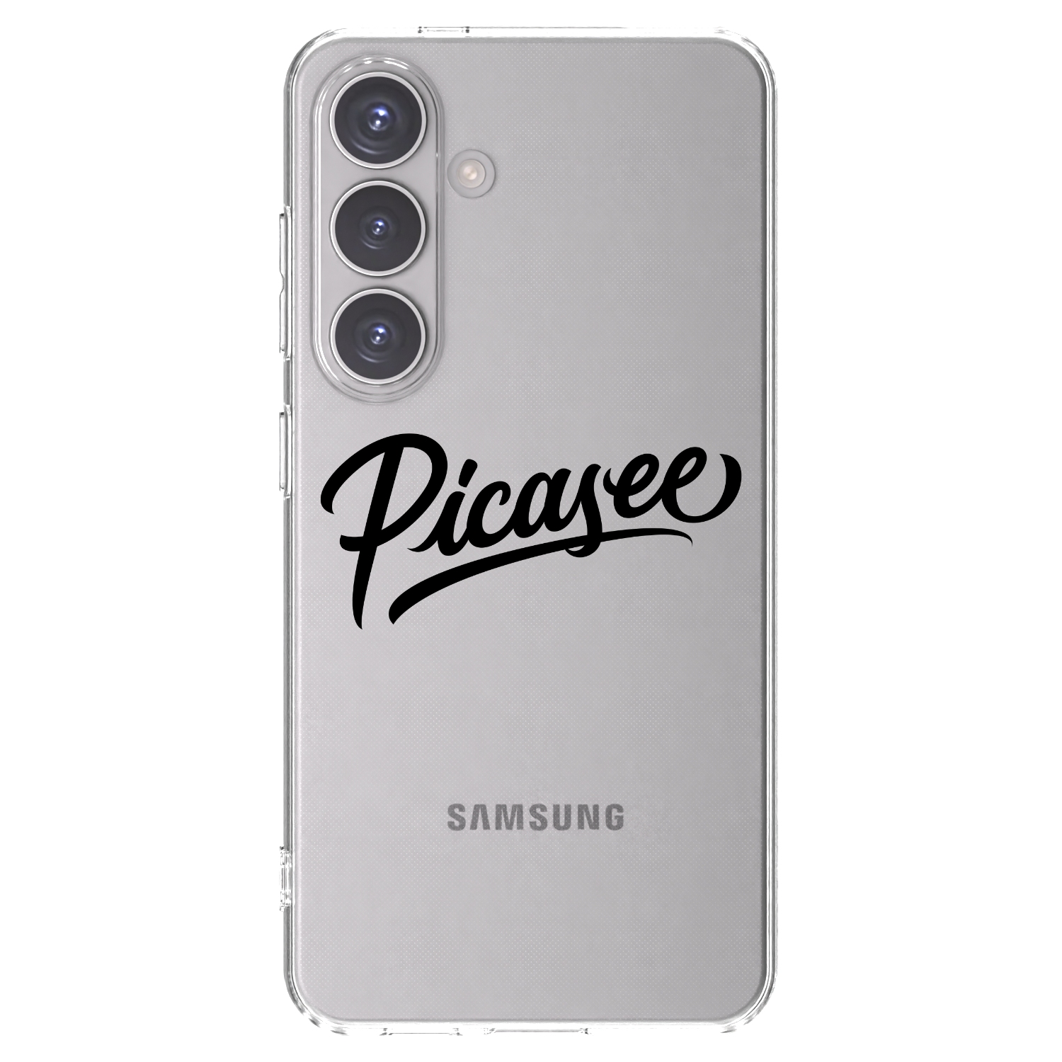 Picasee silikonski prozorni ovitek za Samsung Galaxy S24 S921B 5G - Picasee - old logo - black