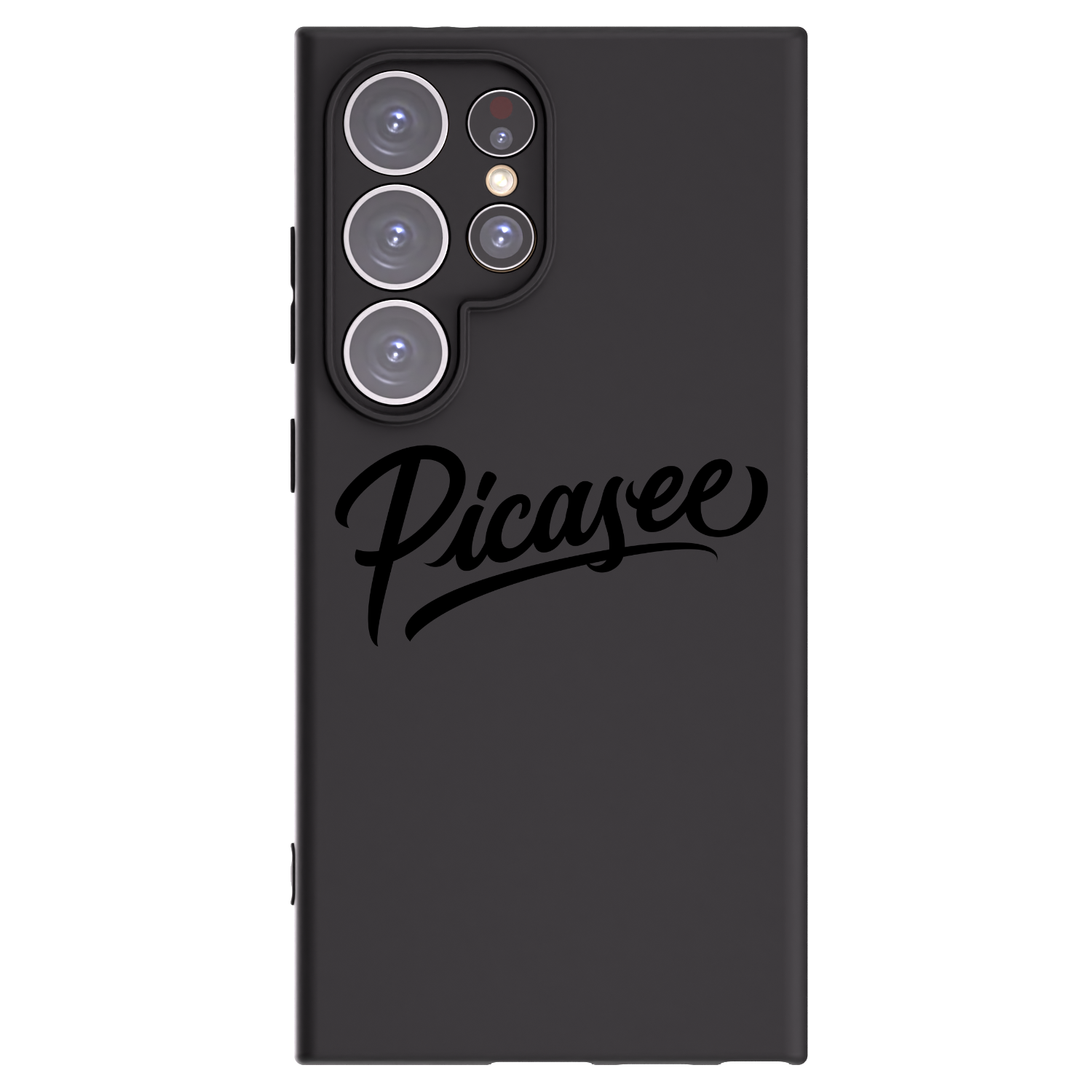 Picasee silikonski črni ovitek za Samsung Galaxy S24 Ultra S928B 5G - Picasee - old logo - black