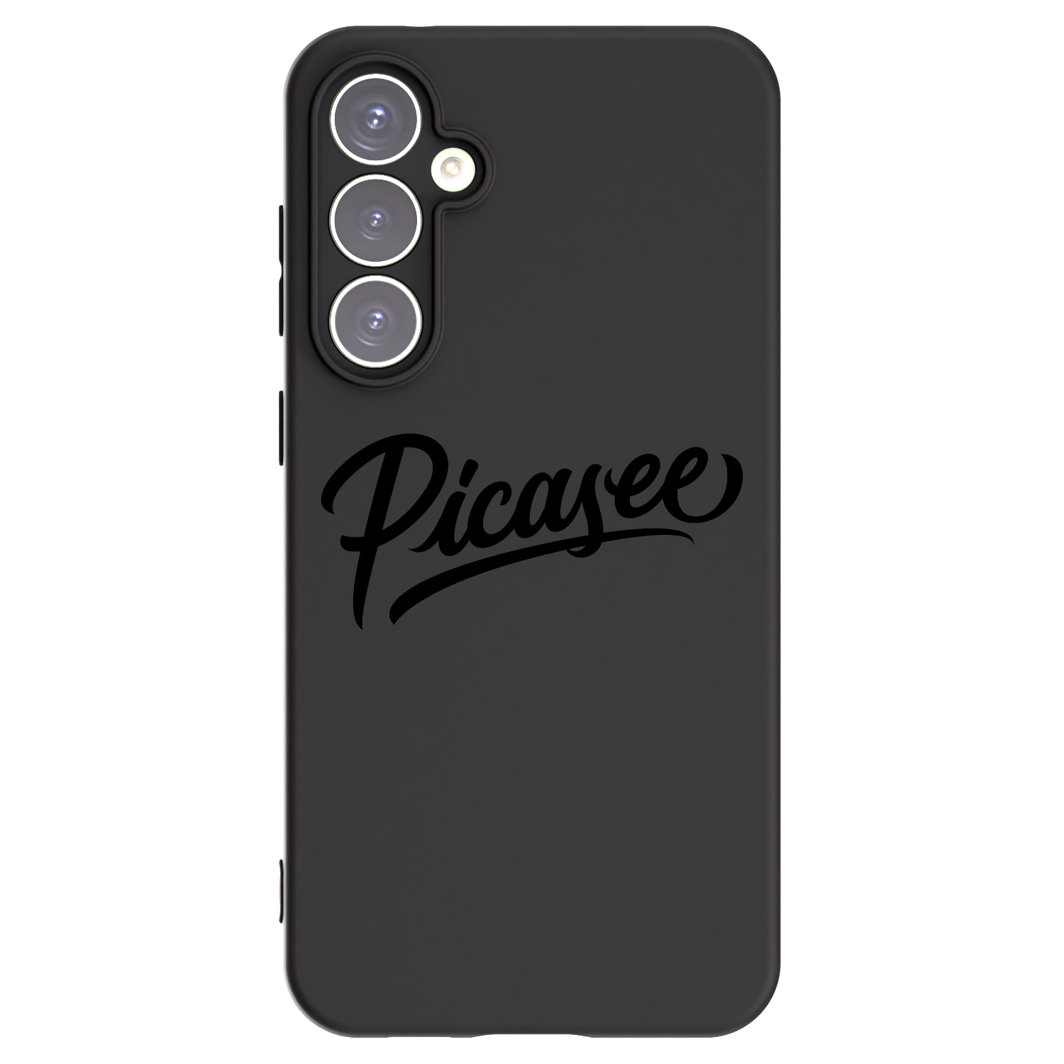 Picasee silikonski črni ovitek za Samsung Galaxy S23 FE S711B - Picasee - old logo - black