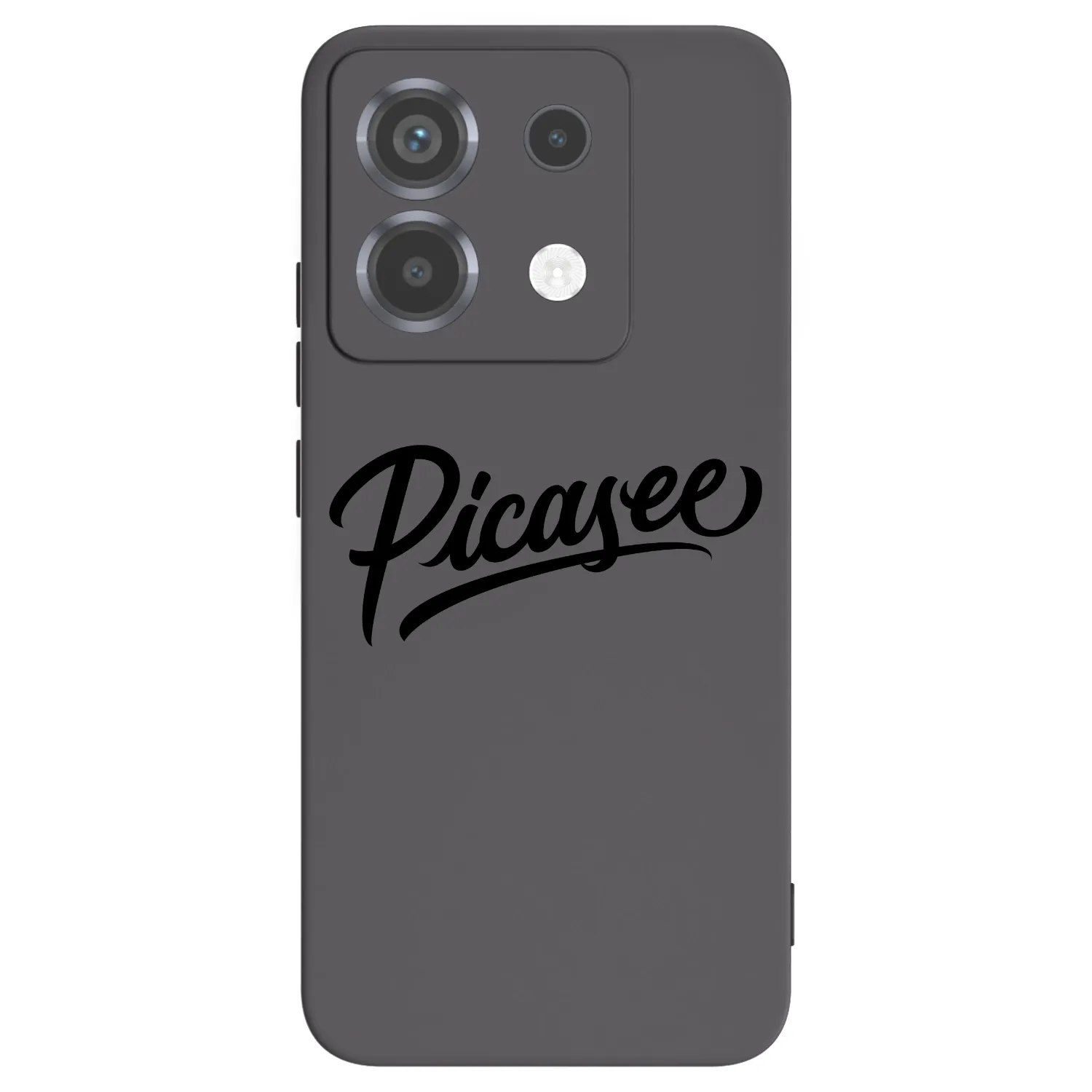 Picasee silikonski črni ovitek za Xiaomi Poco X6 - Picasee - old logo - black