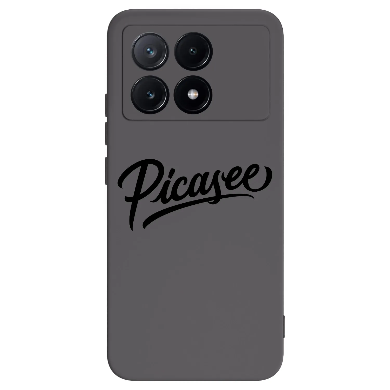 Picasee silikonski črni ovitek za Xiaomi Poco X6 Pro - Picasee - old logo - black