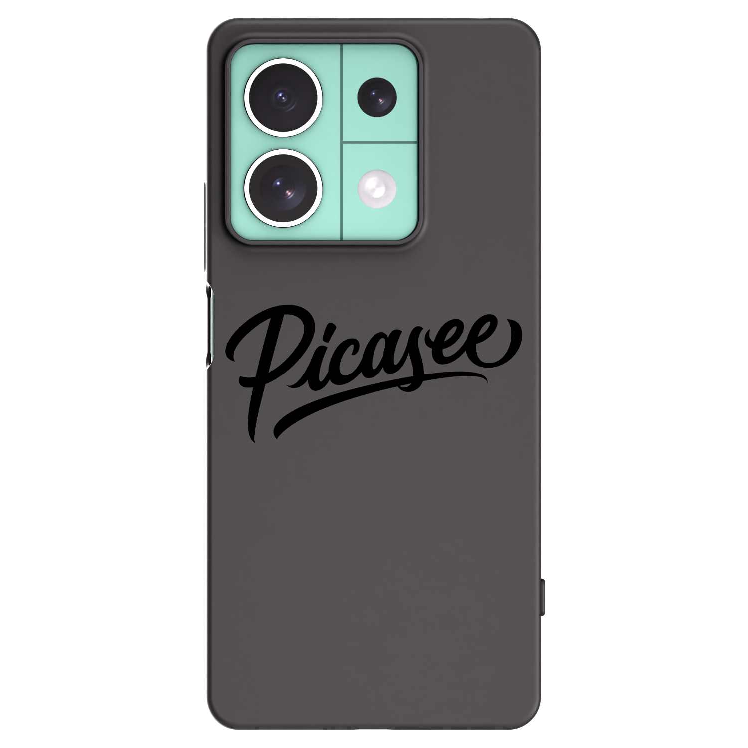 Picasee silikonski črni ovitek za Xiaomi Redmi Note 13 5G - Picasee - old logo - black