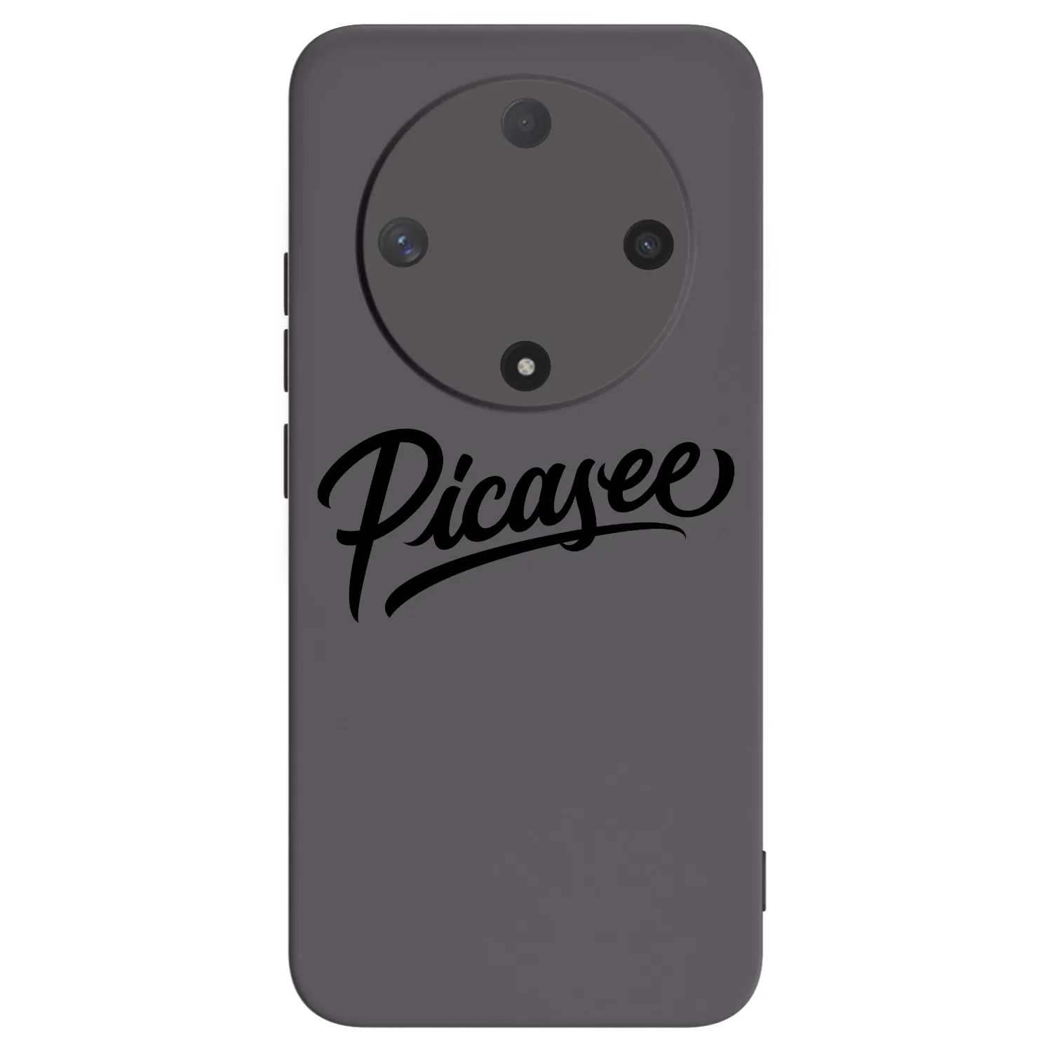 Picasee silikonski črni ovitek za Honor Magic6 Lite 5G - Picasee - old logo - black
