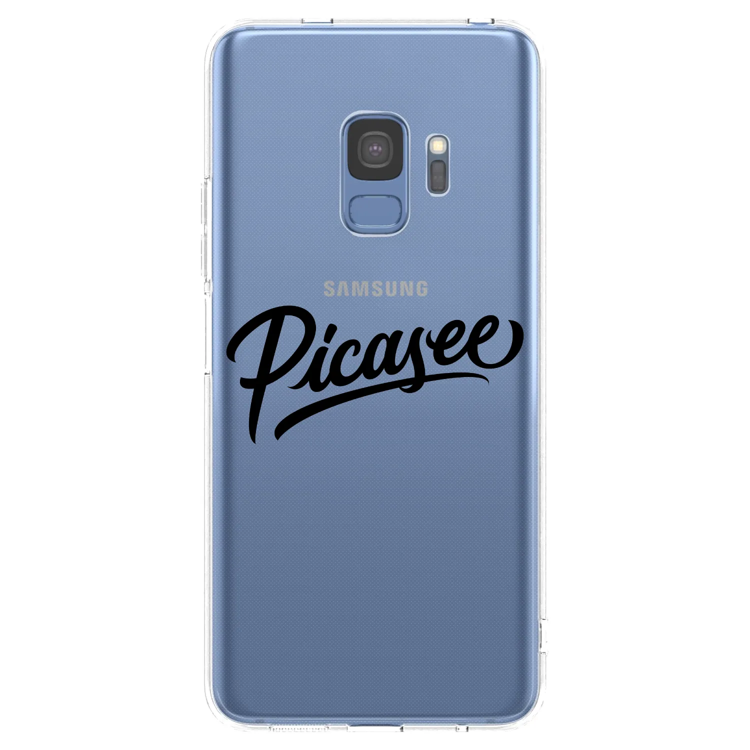 Picasee silikonski prozorni ovitek za Samsung Galaxy S9 G960F - Picasee - old logo - black