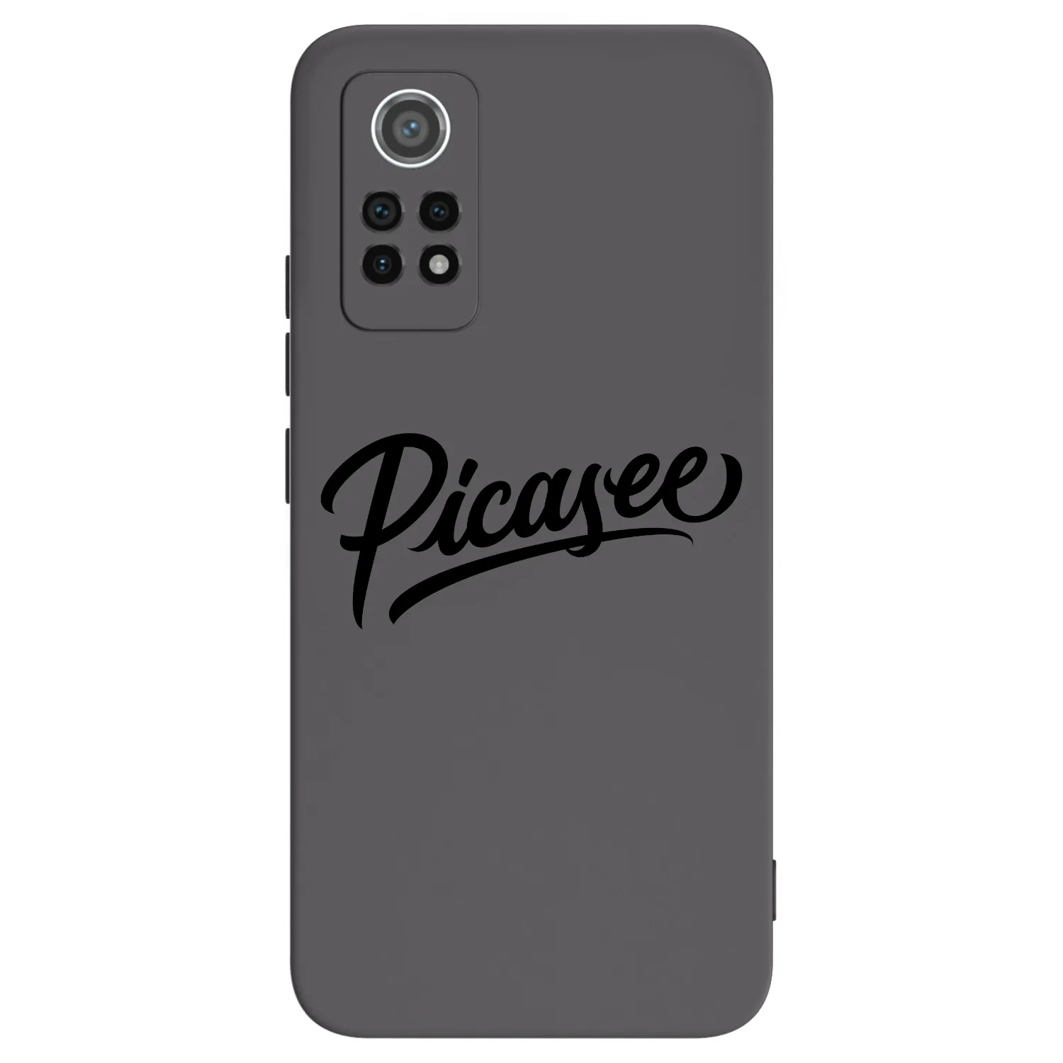 Picasee silikonski črni ovitek za Xiaomi Redmi Note 12 Pro 4G - Picasee - old logo - black