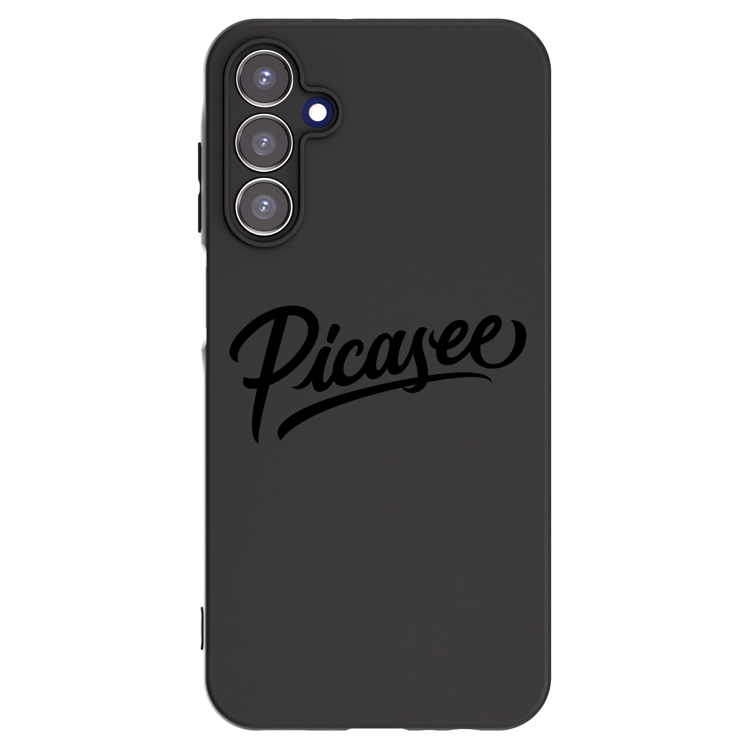 Picasee silikonski črni ovitek za Samsung Galaxy A15 A155F 4G - Picasee - old logo - black