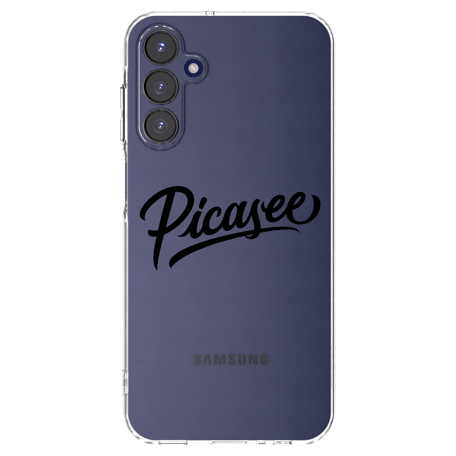 Picasee silikonski prozorni ovitek za Samsung Galaxy A15 A155F 4G - Picasee - old logo - black