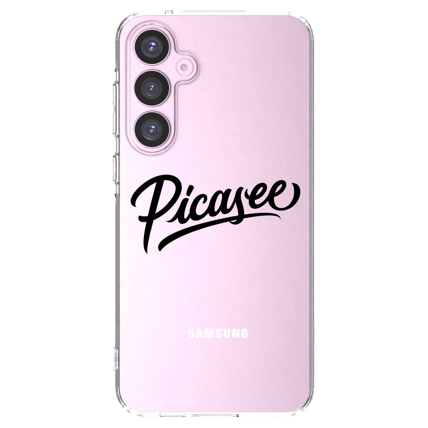 Picasee silikonski prozorni ovitek za Samsung Galaxy A55 5G A556B - Picasee - old logo - black