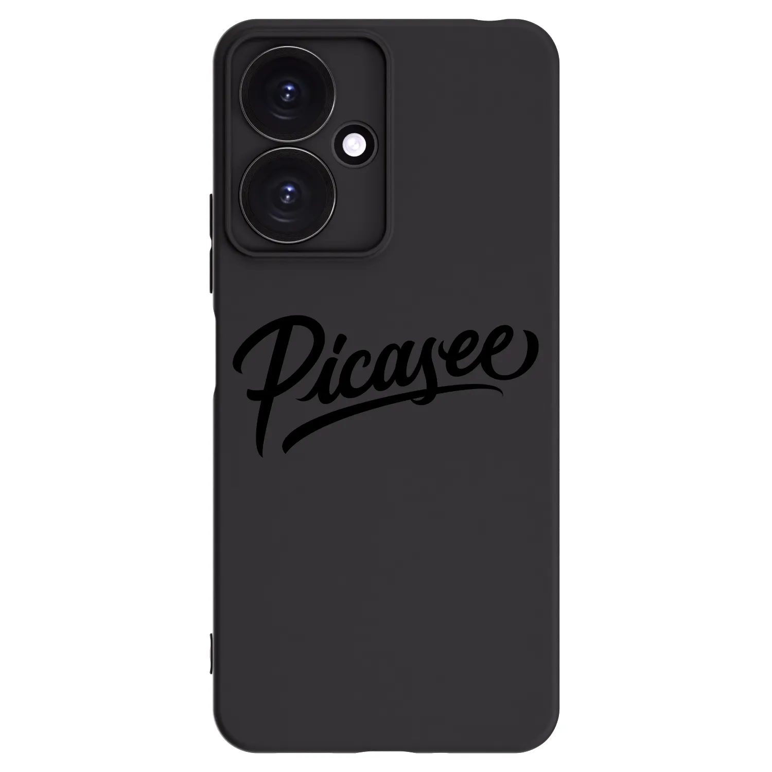 Picasee silikonski črni ovitek za Xiaomi Redmi 13C 5G - Picasee - old logo - black