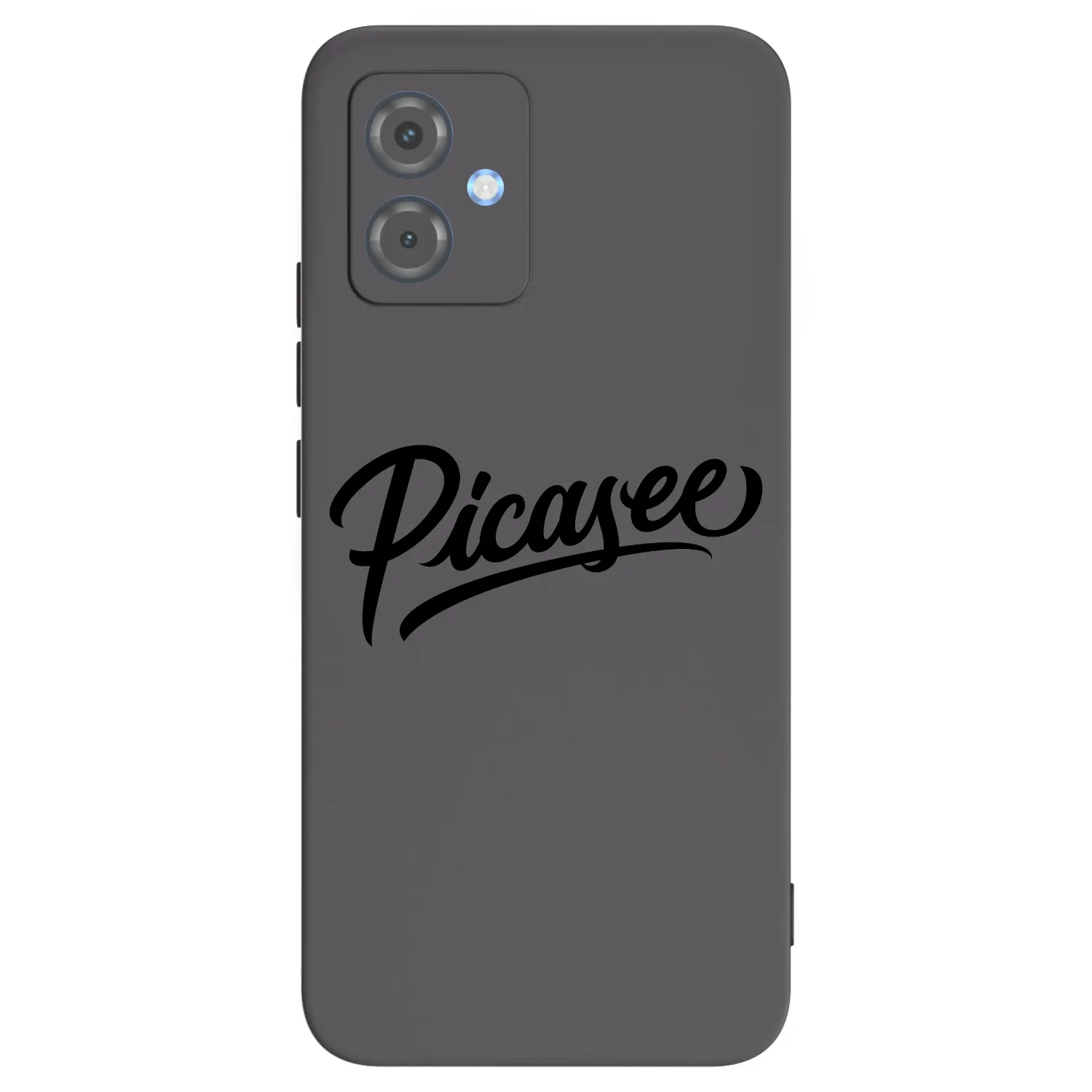 Picasee silikonski črni ovitek za Motorola Moto G14 - Picasee - old logo - black