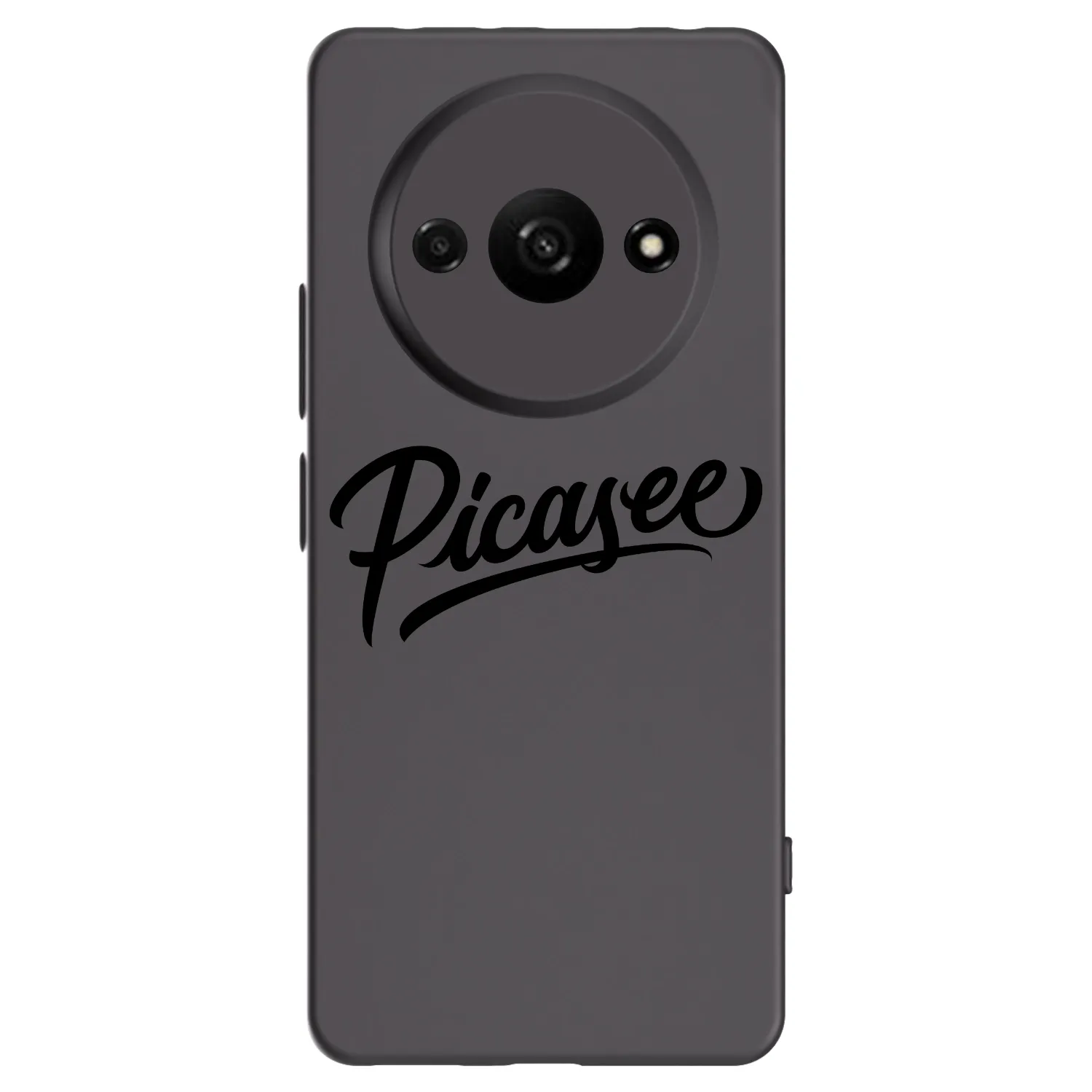 Picasee silikonski črni ovitek za Xiaomi Redmi A3 - Picasee - old logo - black