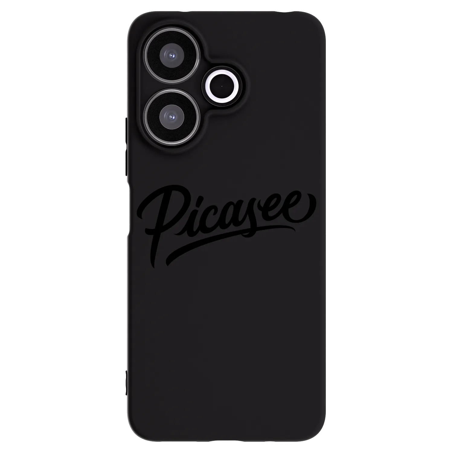 Picasee silikonski črni ovitek za Xiaomi Redmi 13 4G - Picasee - old logo - black