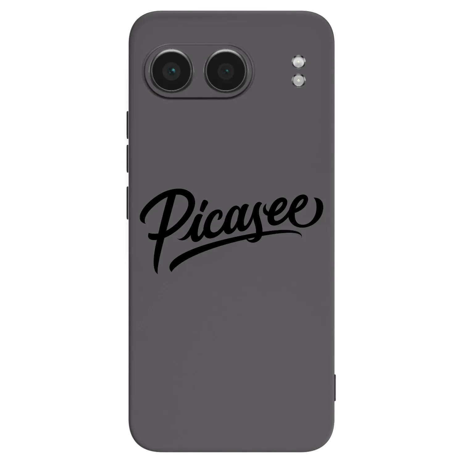 Picasee silikonski črni ovitek za OnePlus Nord 4 - Picasee - old logo - black