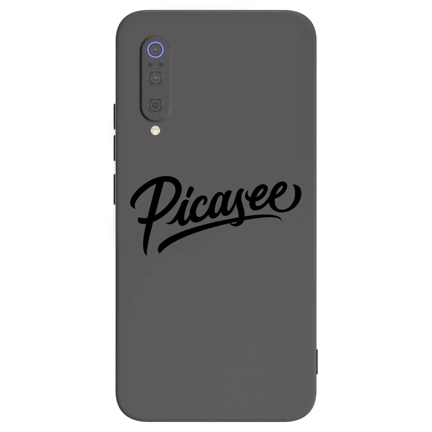 Picasee silikonski črni ovitek za Xiaomi Mi 9 - Picasee - old logo - black