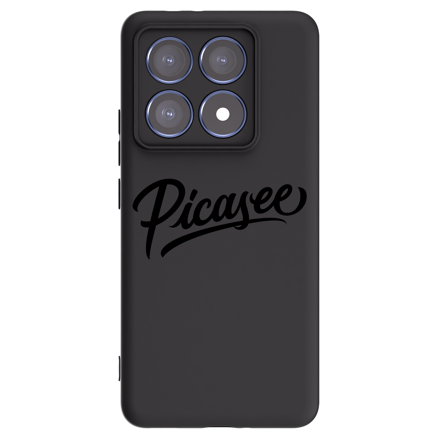 Picasee silikonski črni ovitek za Xiaomi 14T Pro - Picasee - old logo - black