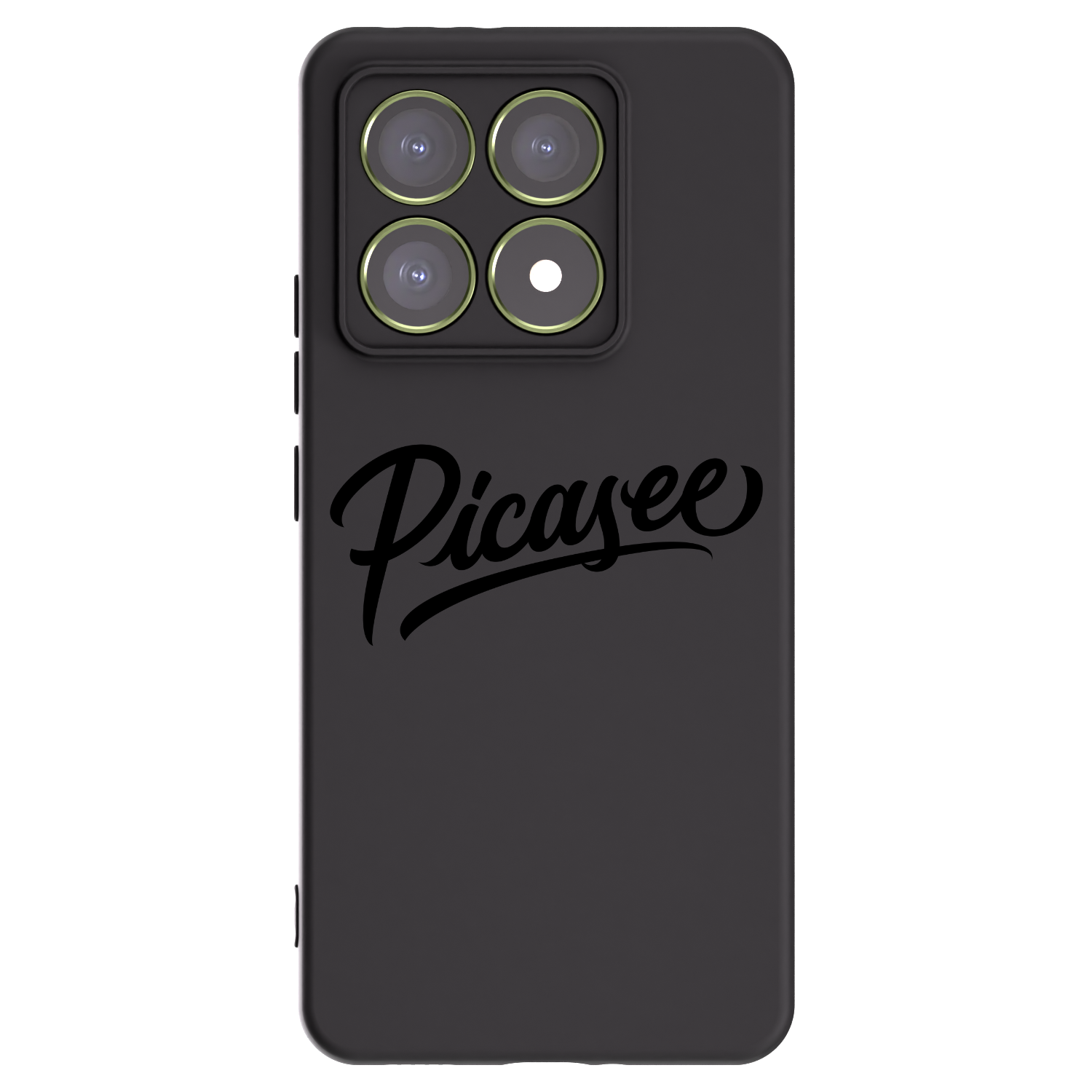 Picasee silikonski črni ovitek za Xiaomi 14T - Picasee - old logo - black