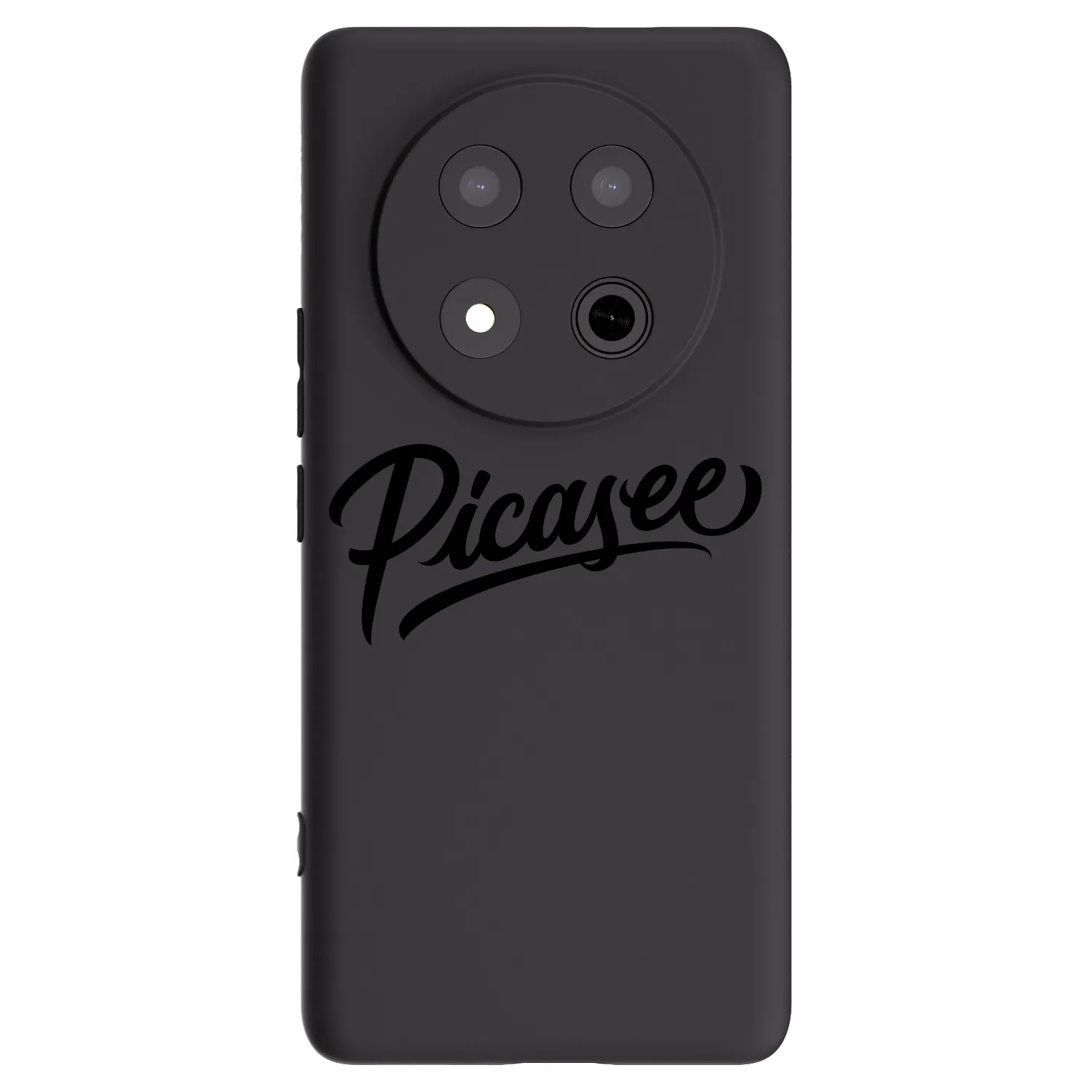 Picasee silikonski črni ovitek za Honor Magic7 Lite 5G - Picasee - old logo - black