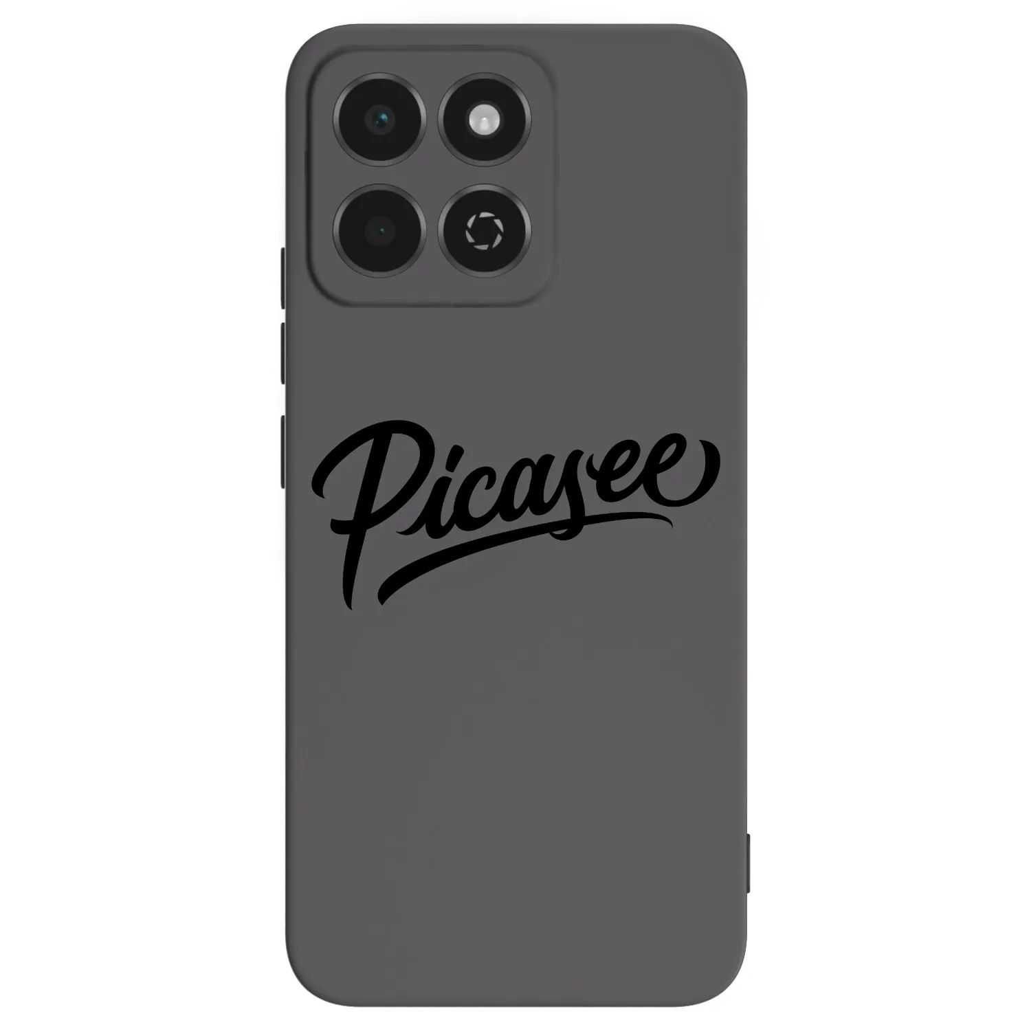 Picasee silikonski črni ovitek za Honor 200 Smart 5G - Picasee - old logo - black