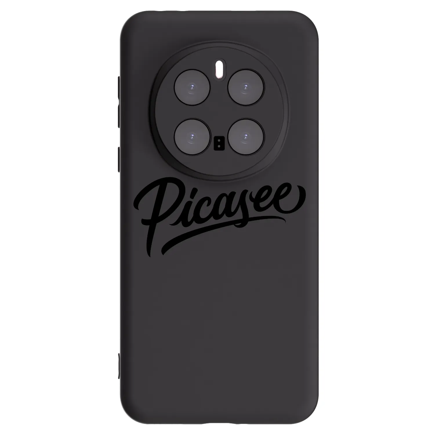 Picasee silikonski črni ovitek za Honor Magic7 Pro 5G - Picasee - old logo - black
