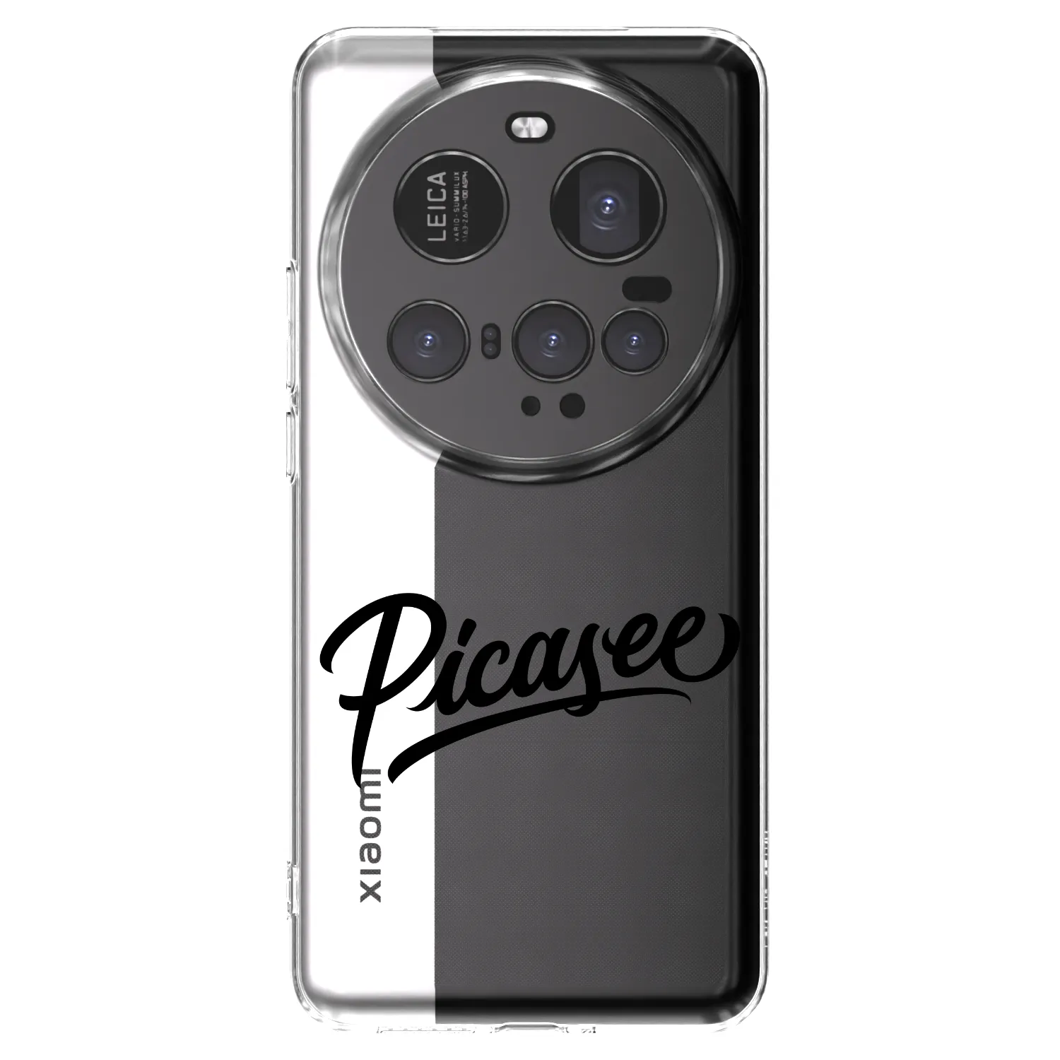 Picasee silikonski prozorni ovitek za Xiaomi 15 Ultra - Picasee - old logo - black