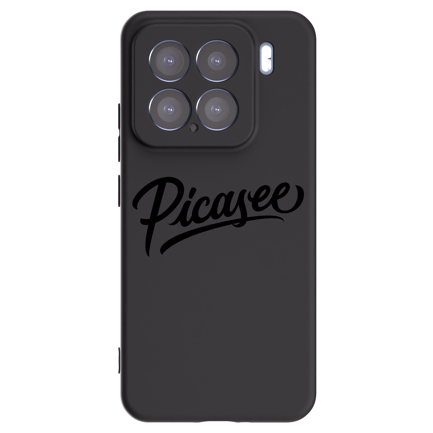 Picasee silikonski črni ovitek za Xiaomi 15 - Picasee - old logo - black
