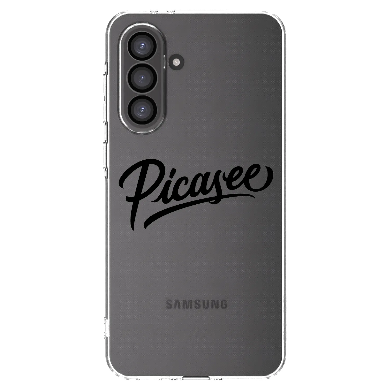 Picasee silikonski prozorni ovitek za Samsung Galaxy A56 5G A566B - Picasee - old logo - black