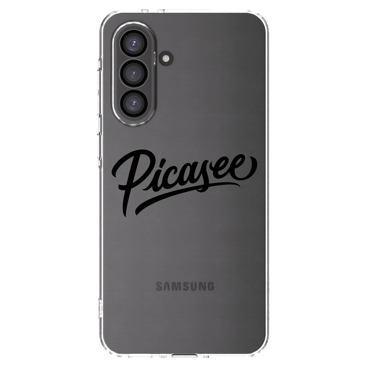 Picasee silikonski prozorni ovitek za Samsung Galaxy A36 5G - Picasee - old logo - black