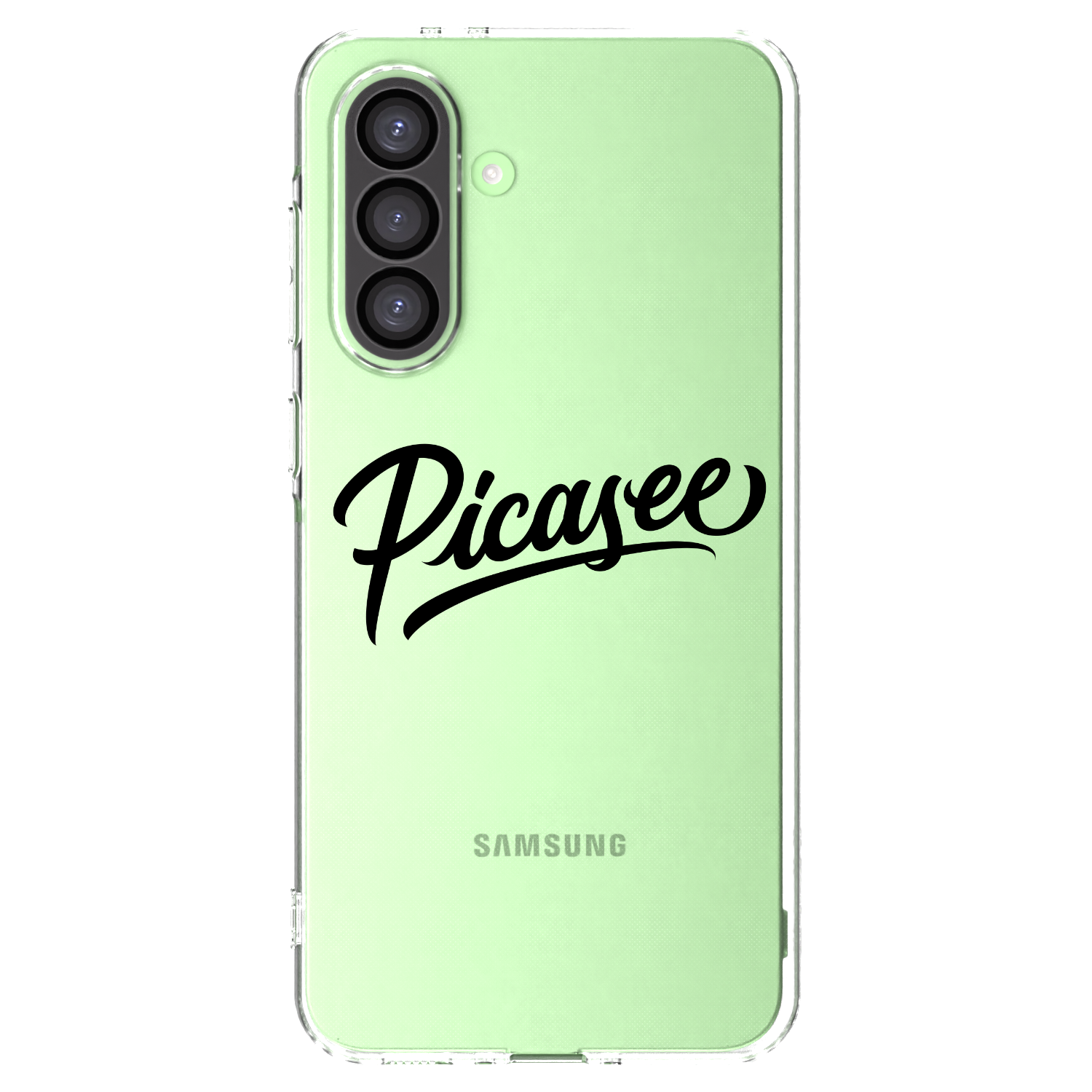 Picasee silikonski prozorni ovitek za Samsung Galaxy A26 5G A266B - Picasee - old logo - black