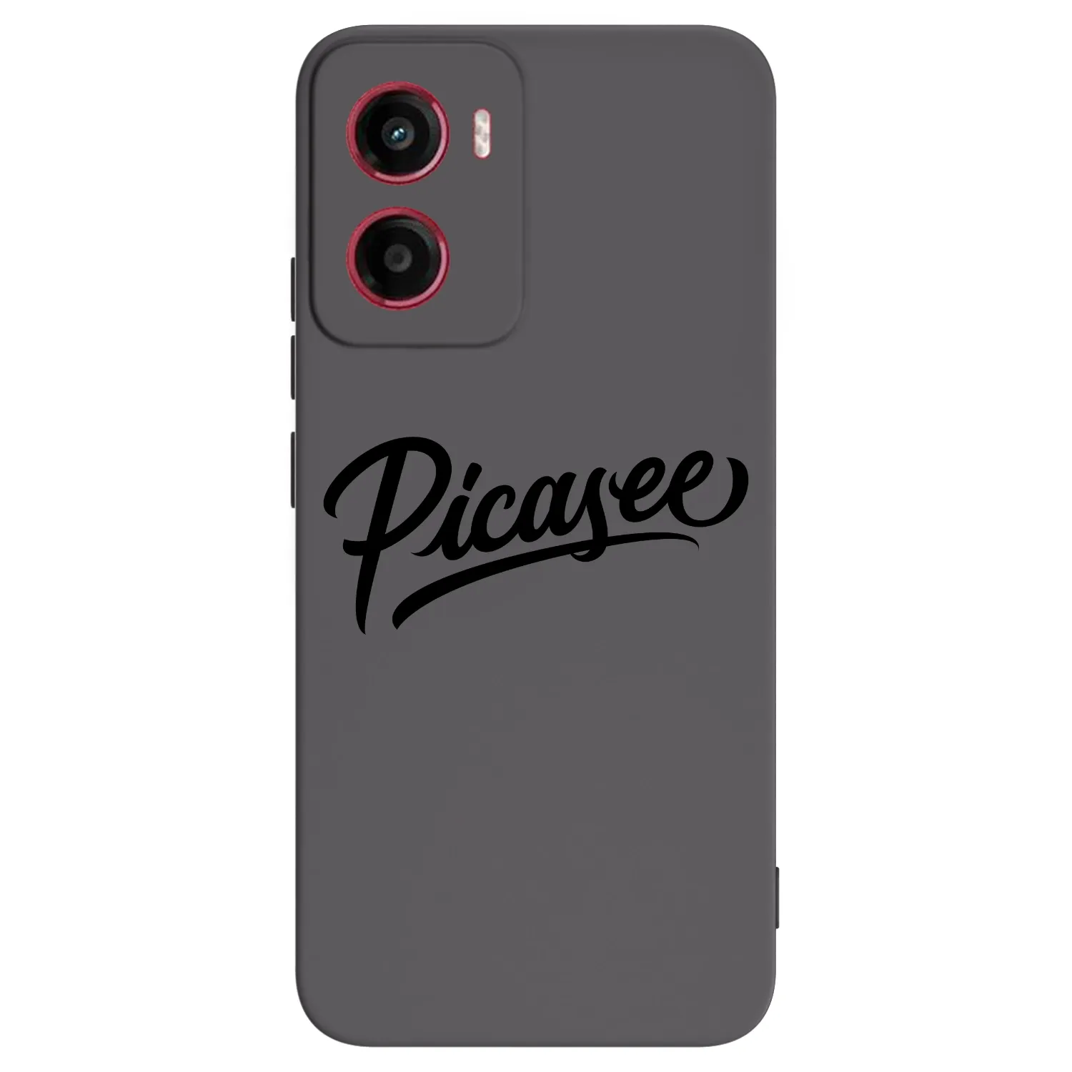 Picasee silikonski črni ovitek za Motorola Moto G05 - Picasee - old logo - black