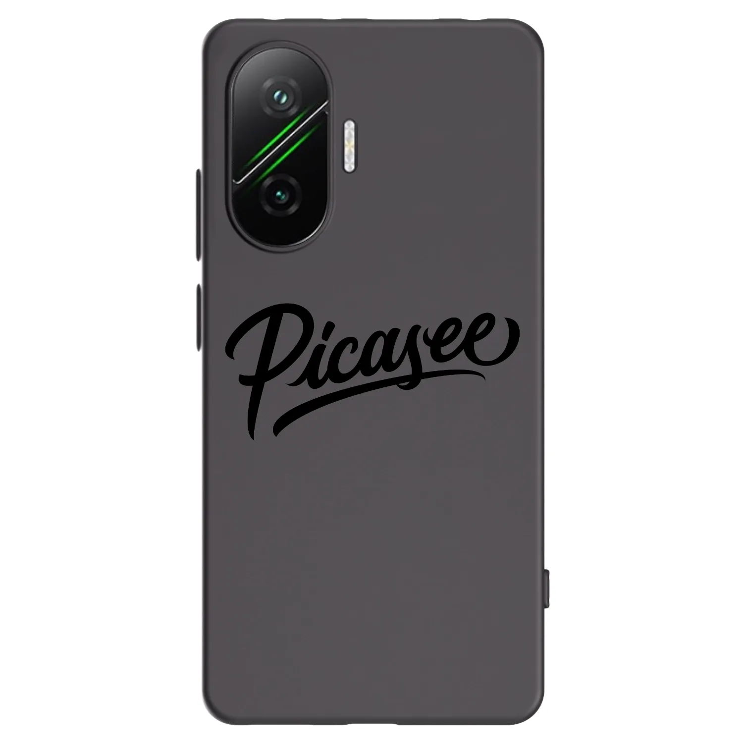 Picasee silikonski črni ovitek za Xiaomi Poco F7 5G - Picasee - old logo - black