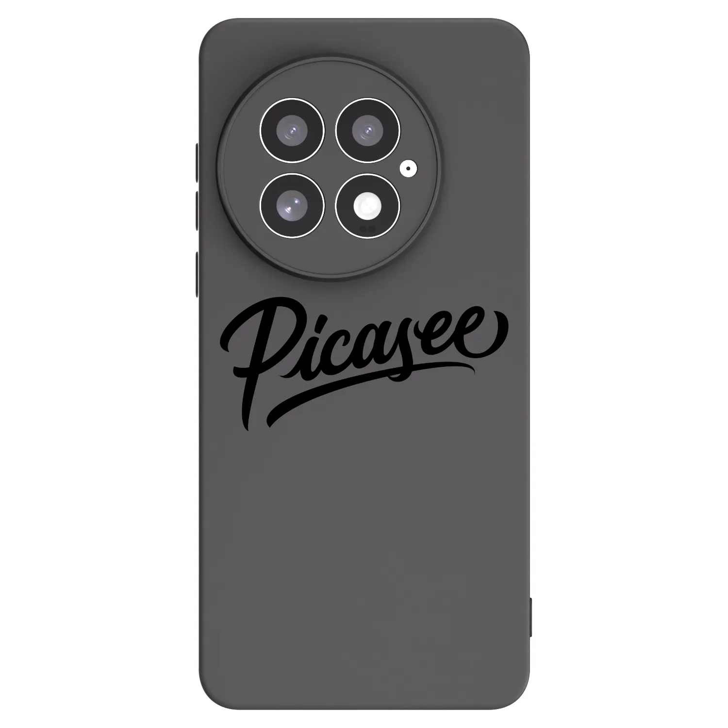 Picasee silikonski črni ovitek za OnePlus 13 5G - Picasee - old logo - black