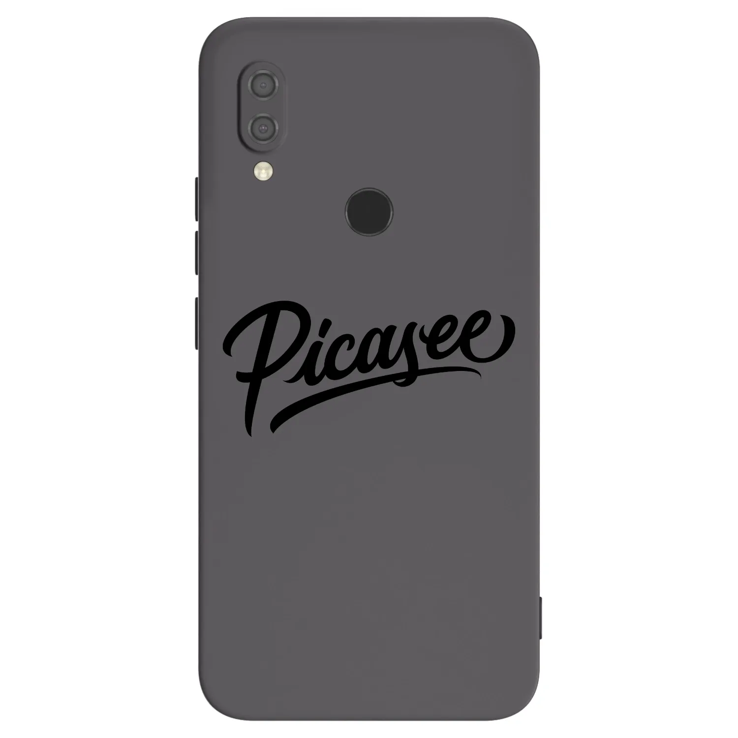 Picasee silikonski črni ovitek za Xiaomi Redmi 7 - Picasee - old logo - black