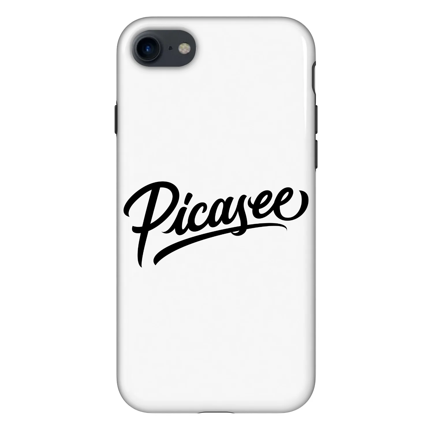 Picasee Fashion Case za Apple iPhone 7 - Picasee - old logo - black