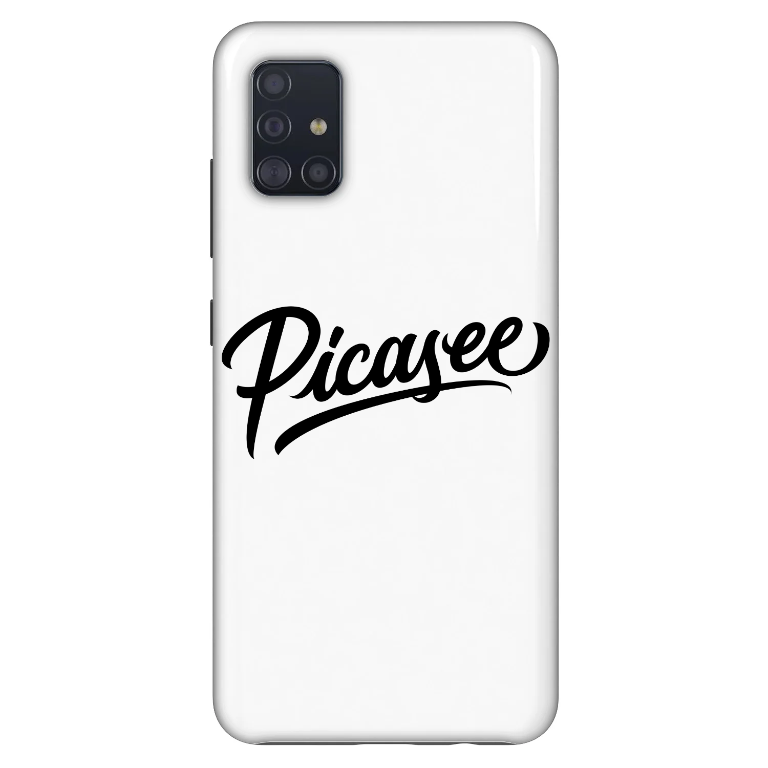 Picasee Fashion Case za Samsung Galaxy A51 A515F - Picasee - old logo - black