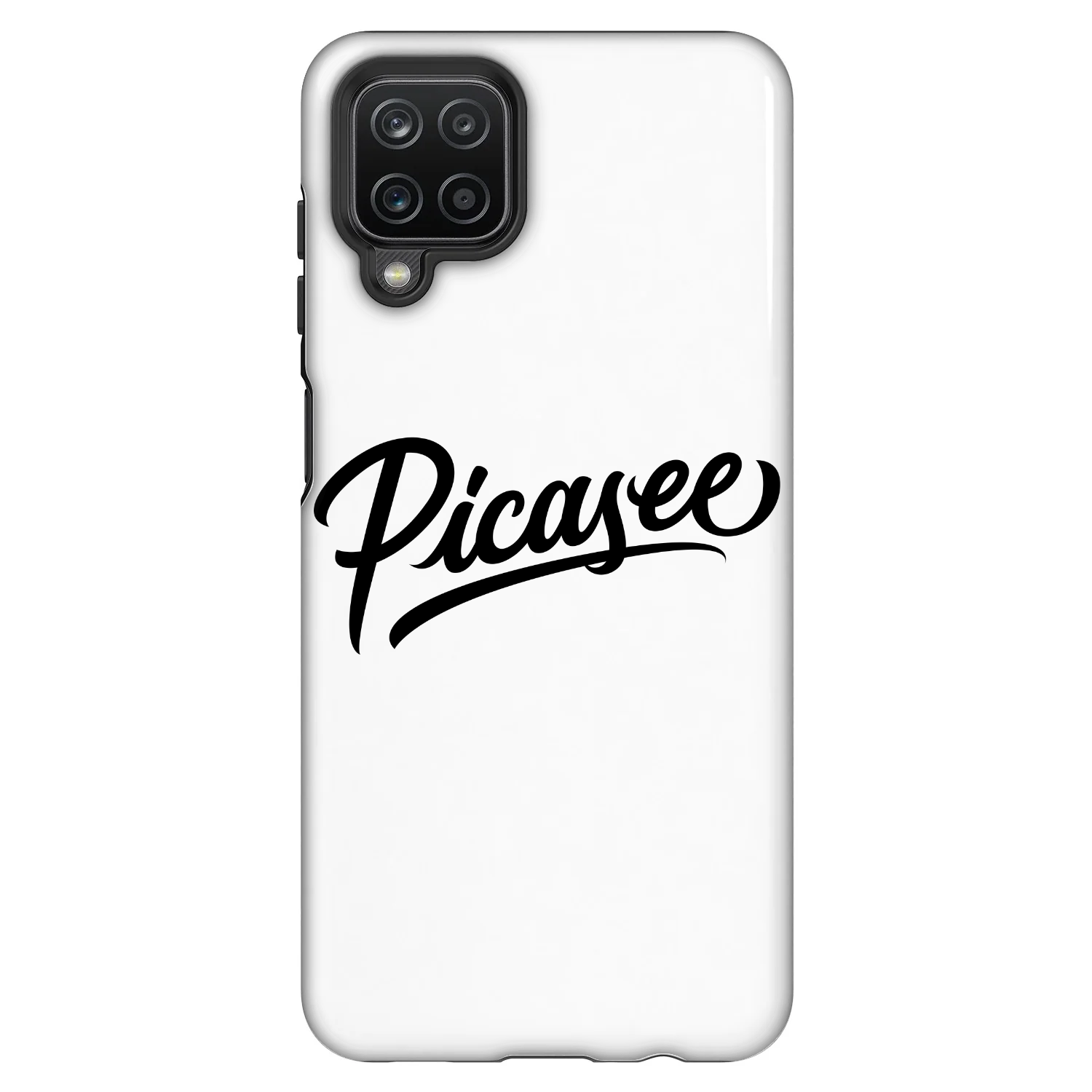 Picasee Fashion Case za Samsung Galaxy A12 A125F - Picasee - old logo - black