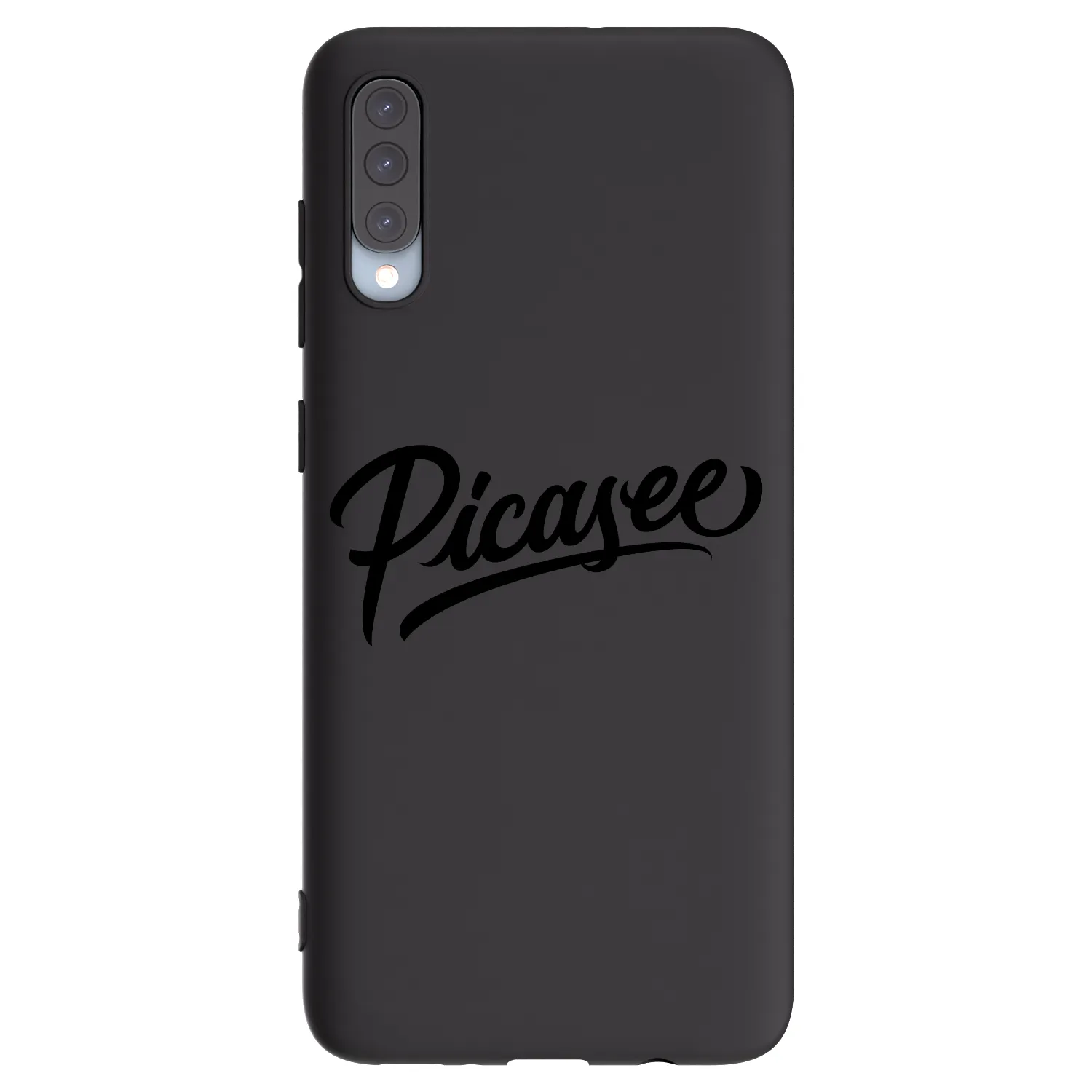 Picasee silikonski črni ovitek za Samsung Galaxy A70 A705F - Picasee - old logo - black