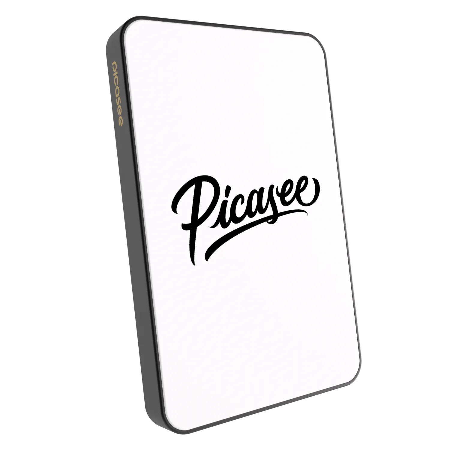 Picasee Prenosna baterija z MagSafe 5 000 mAh Siva - Picasee - old logo - black