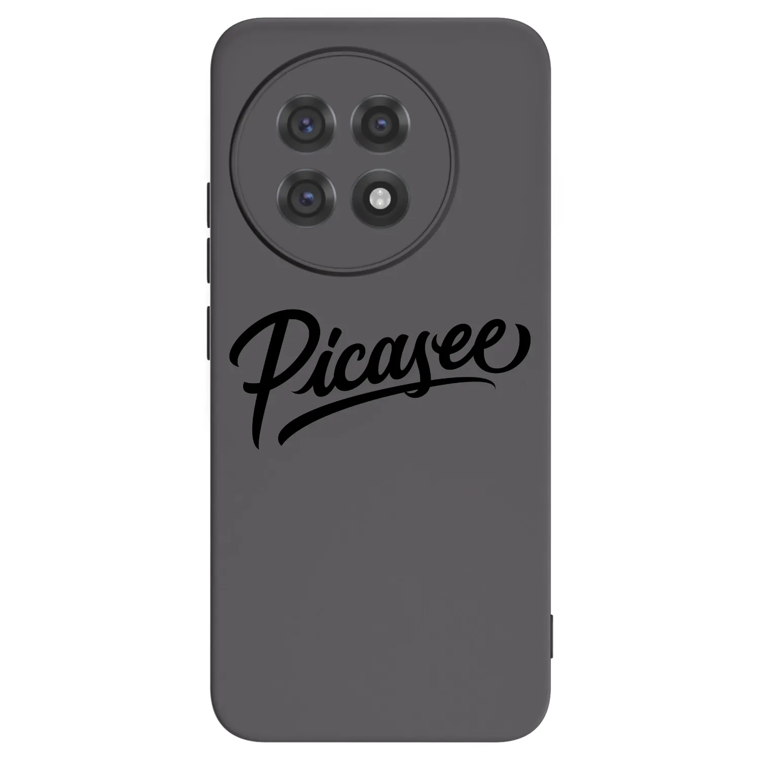 Picasee silikonski črni ovitek za OnePlus 13R 5G - Picasee - old logo - black