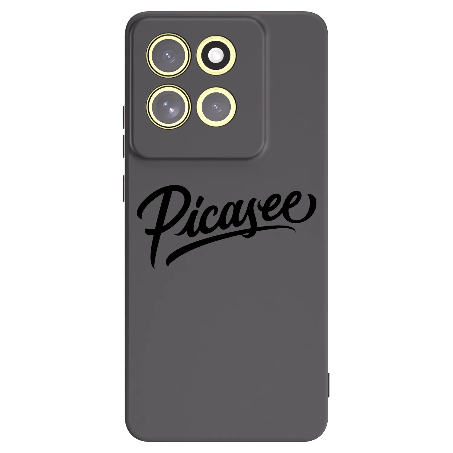 Picasee silikonski črni ovitek za Motorola Moto G86 5G - Picasee - old logo - black