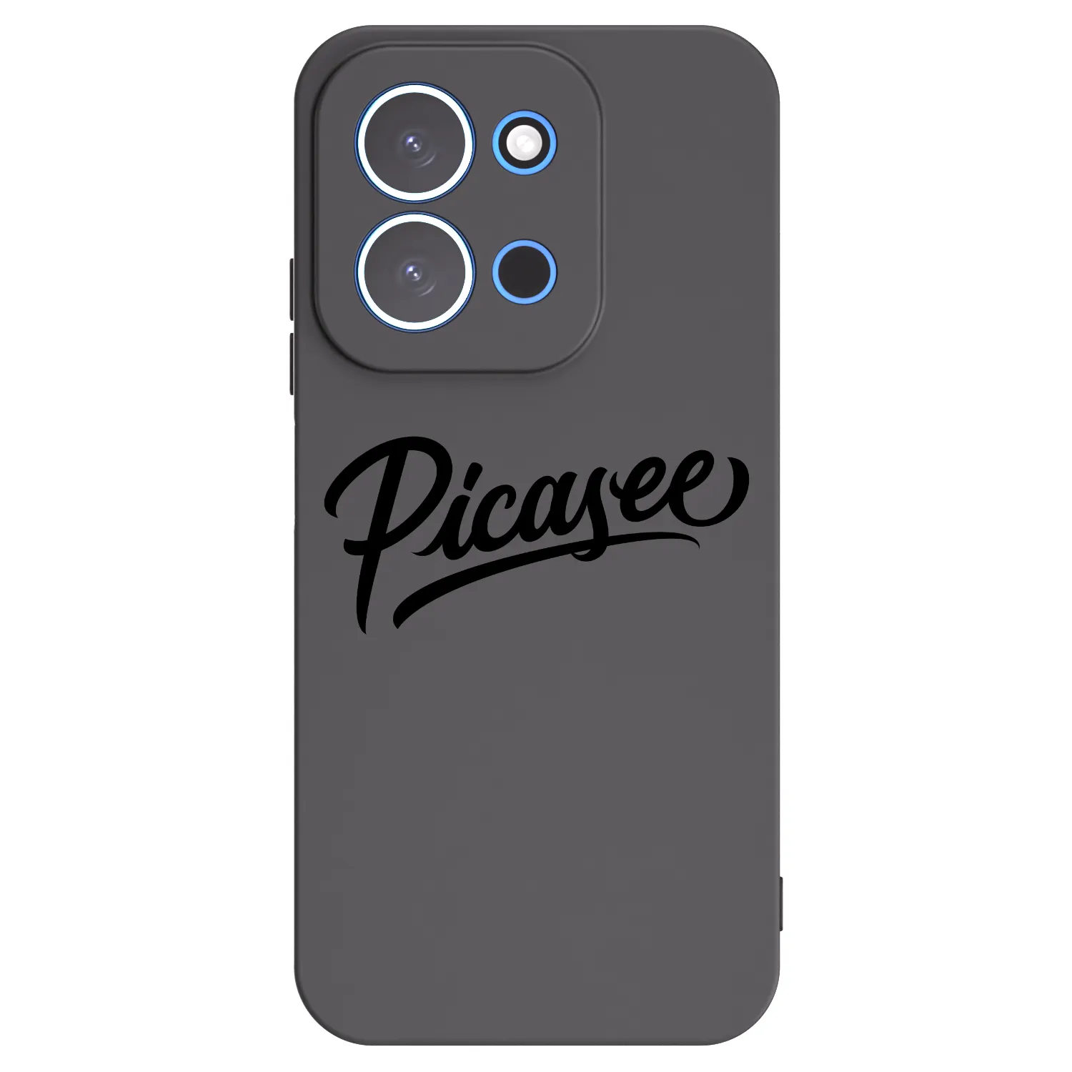 Picasee silikonski črni ovitek za Xiaomi Redmi 15C 4G - Picasee - old logo - black
