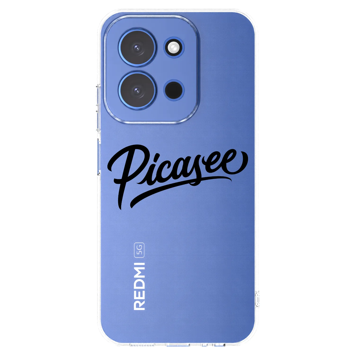 Picasee silikonski prozorni ovitek za Xiaomi Redmi 15C 4G - Picasee - old logo - black