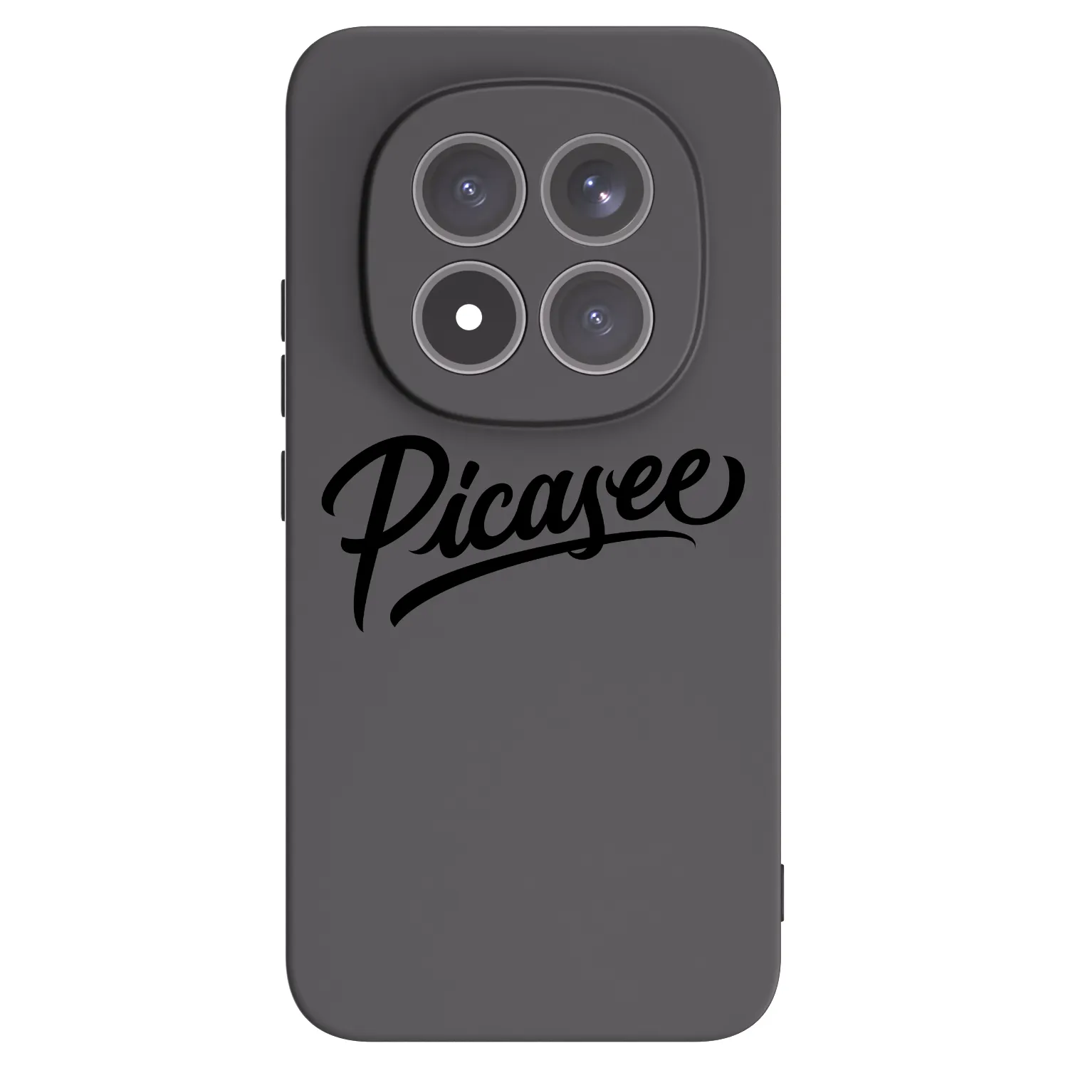 Picasee silikonski črni ovitek za Xiaomi Redmi Note 15 Pro+ - Picasee - old logo - black