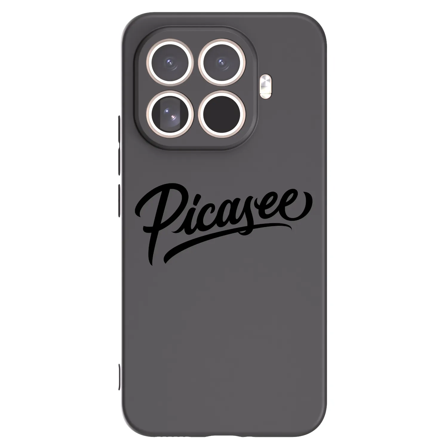 Picasee silikonski črni ovitek za Xiaomi 15T Pro - Picasee - old logo - black