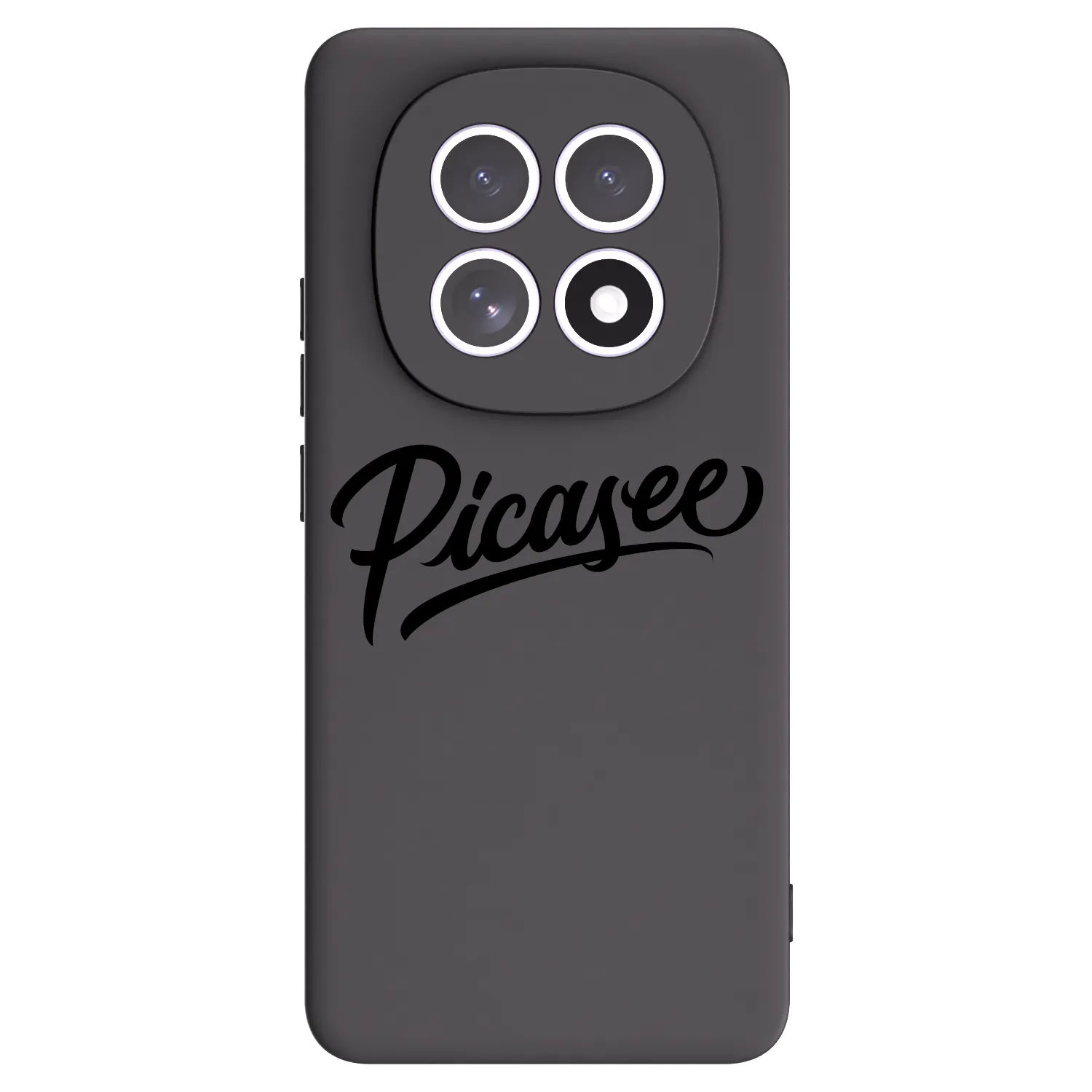 Picasee silikonski črni ovitek za Xiaomi Redmi Note 15 - Picasee - old logo - black