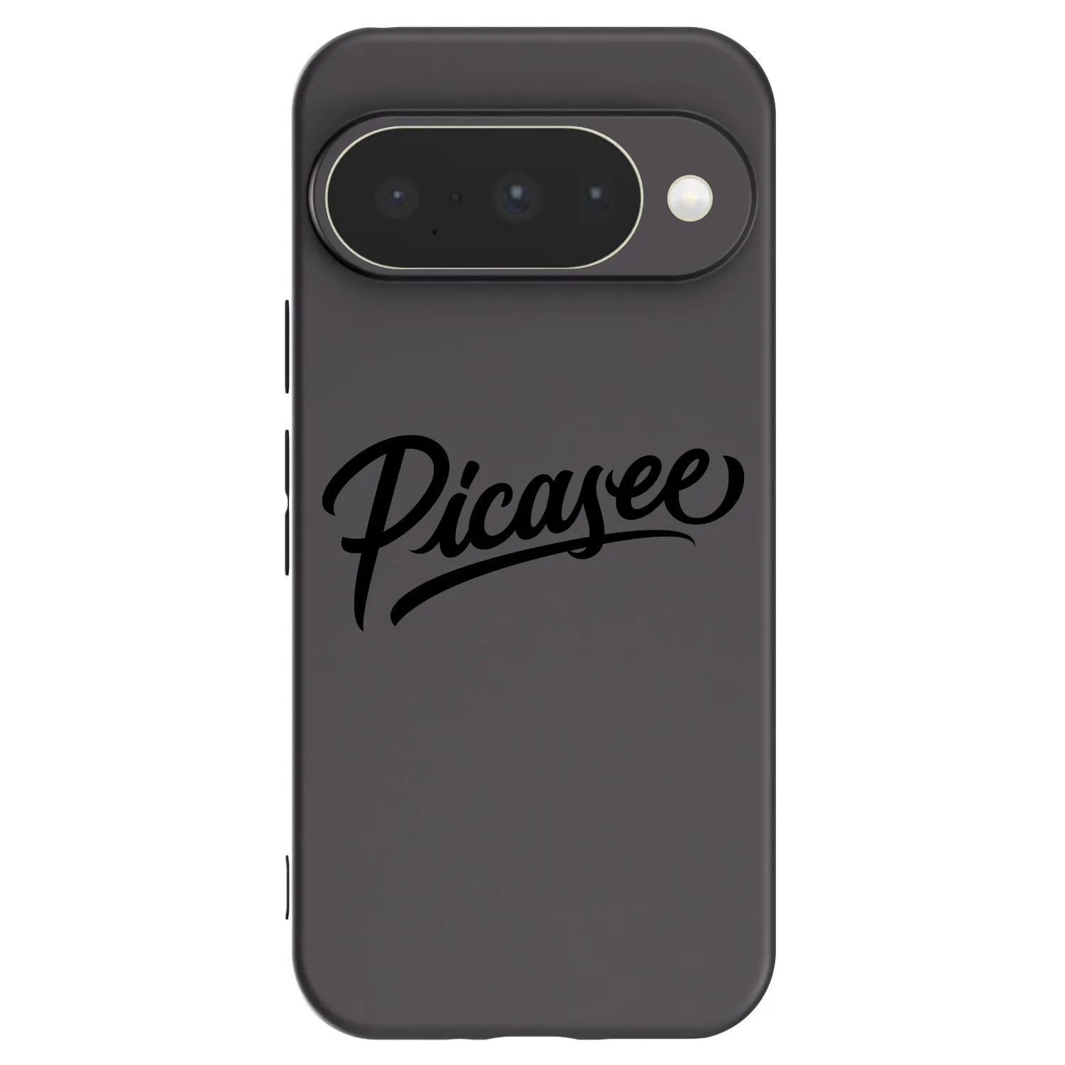 Picasee silikonski črni ovitek za Google Pixel 10 - Picasee - old logo - black