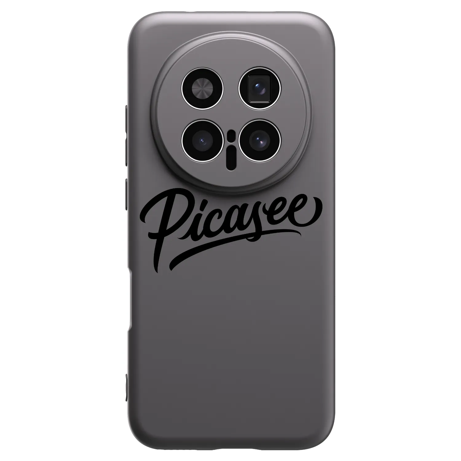 Picasee silikonski črni ovitek za Honor Magic8 Pro 5G - Picasee - old logo - black