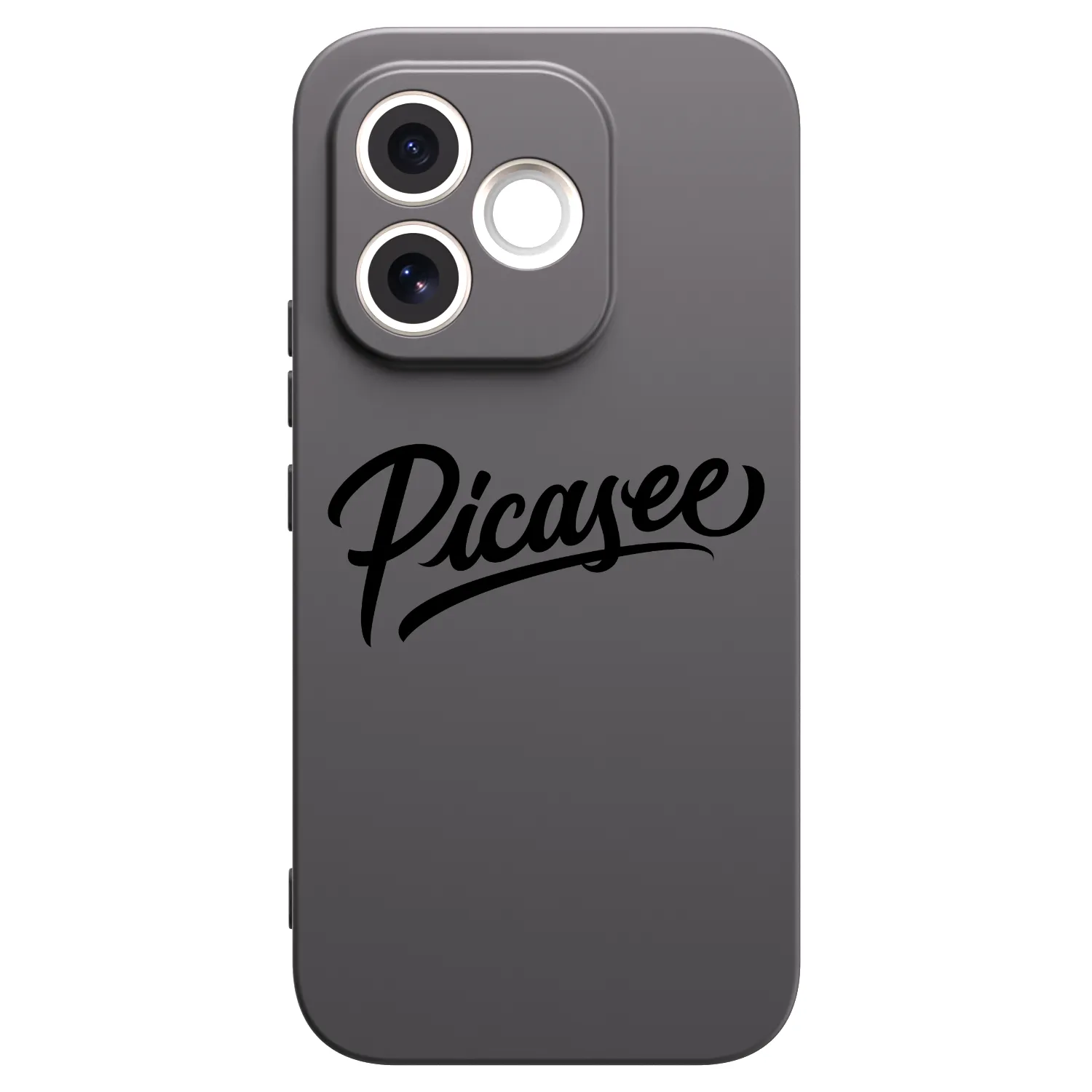 Picasee silikonski črni ovitek za Honor 600 Lite - Picasee - old logo - black